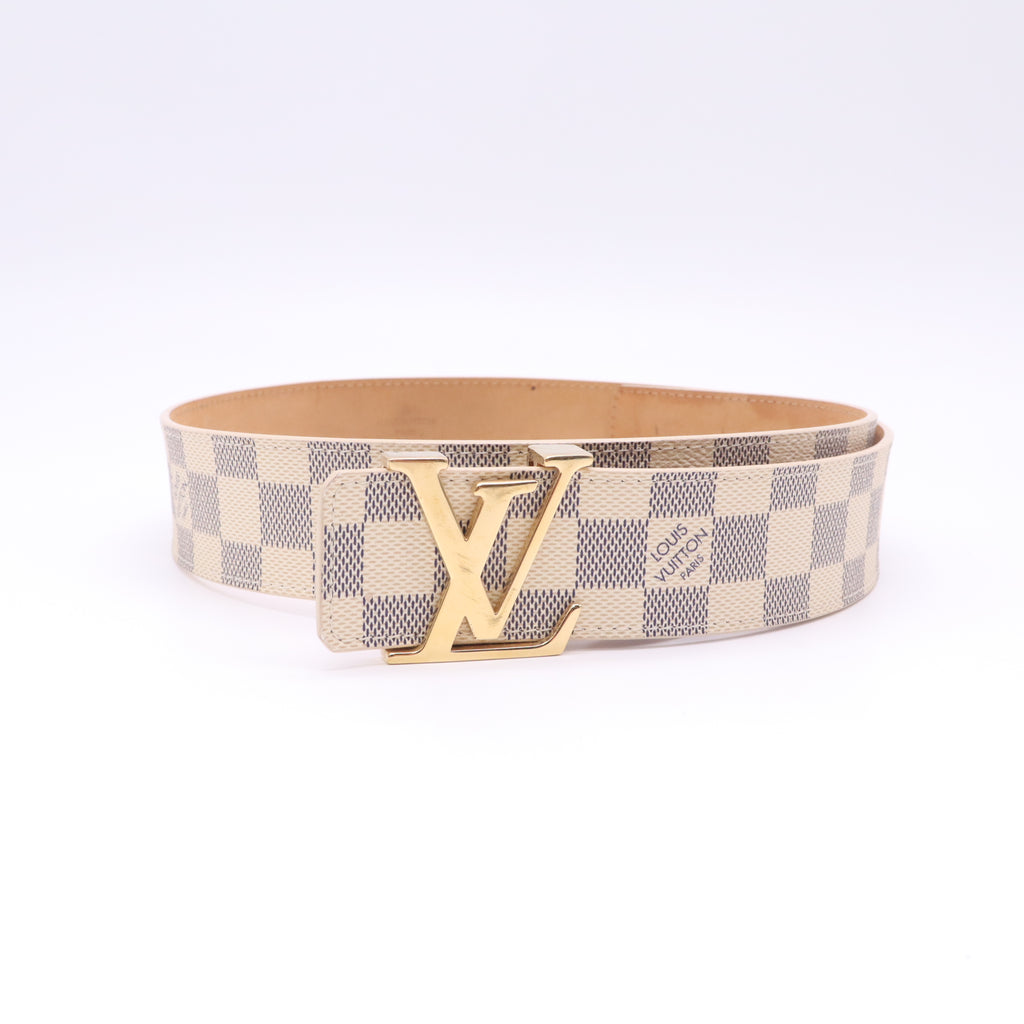 Louis Vuitton  Damier Azur Pattern Belt W22721