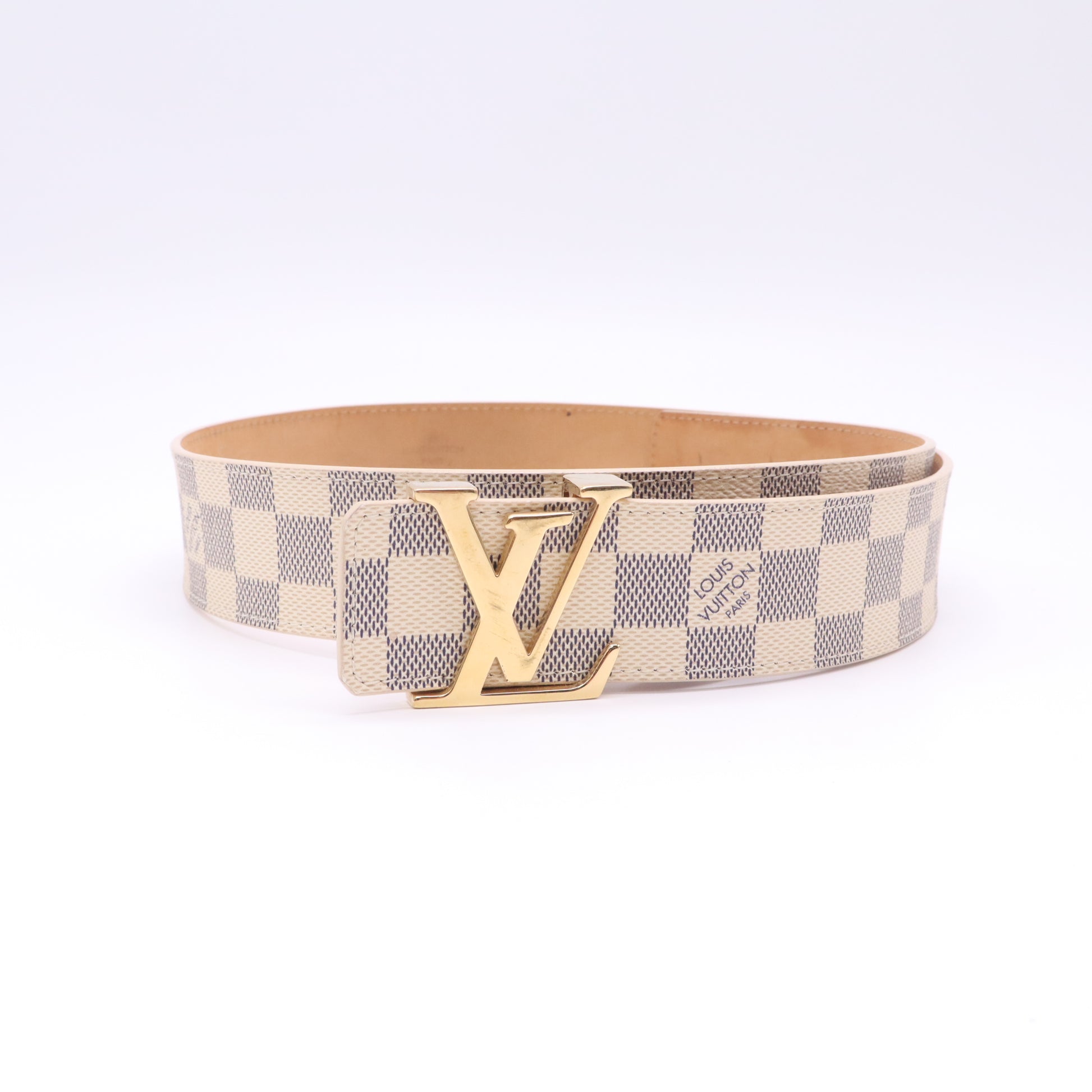 Louis Vuitton  Damier Azur Pattern Belt twin W22721