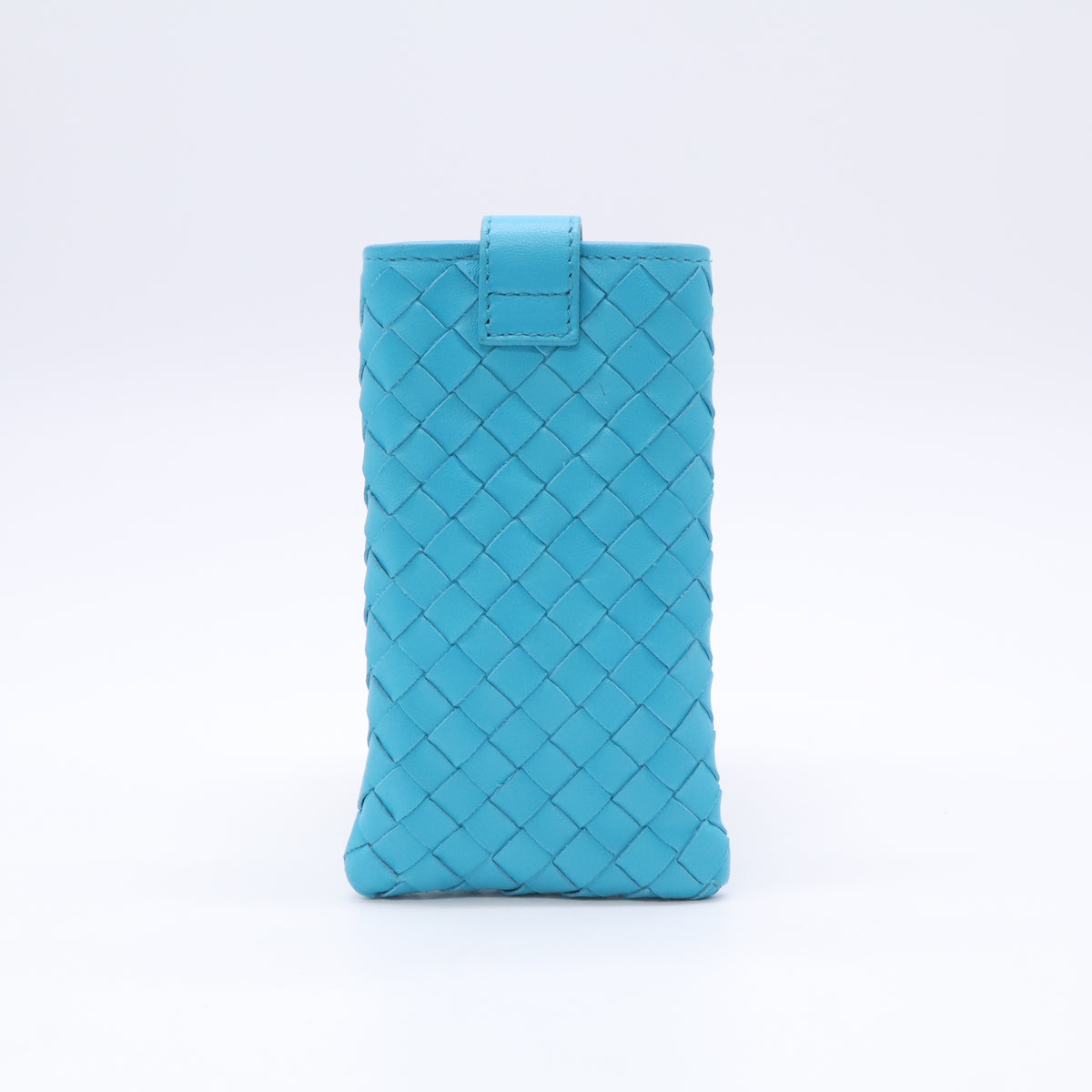 Bottega Veneta Turquoise Intrecciato Phone Case W23197