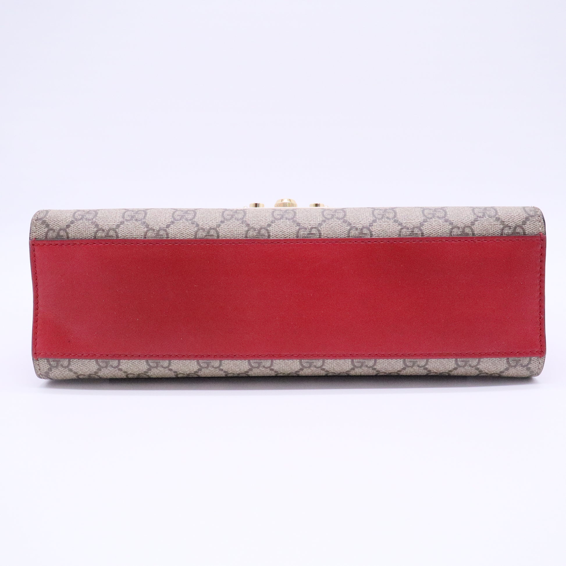 Padlock Shoulder Bag GG Coated Canvas and Leather Medium