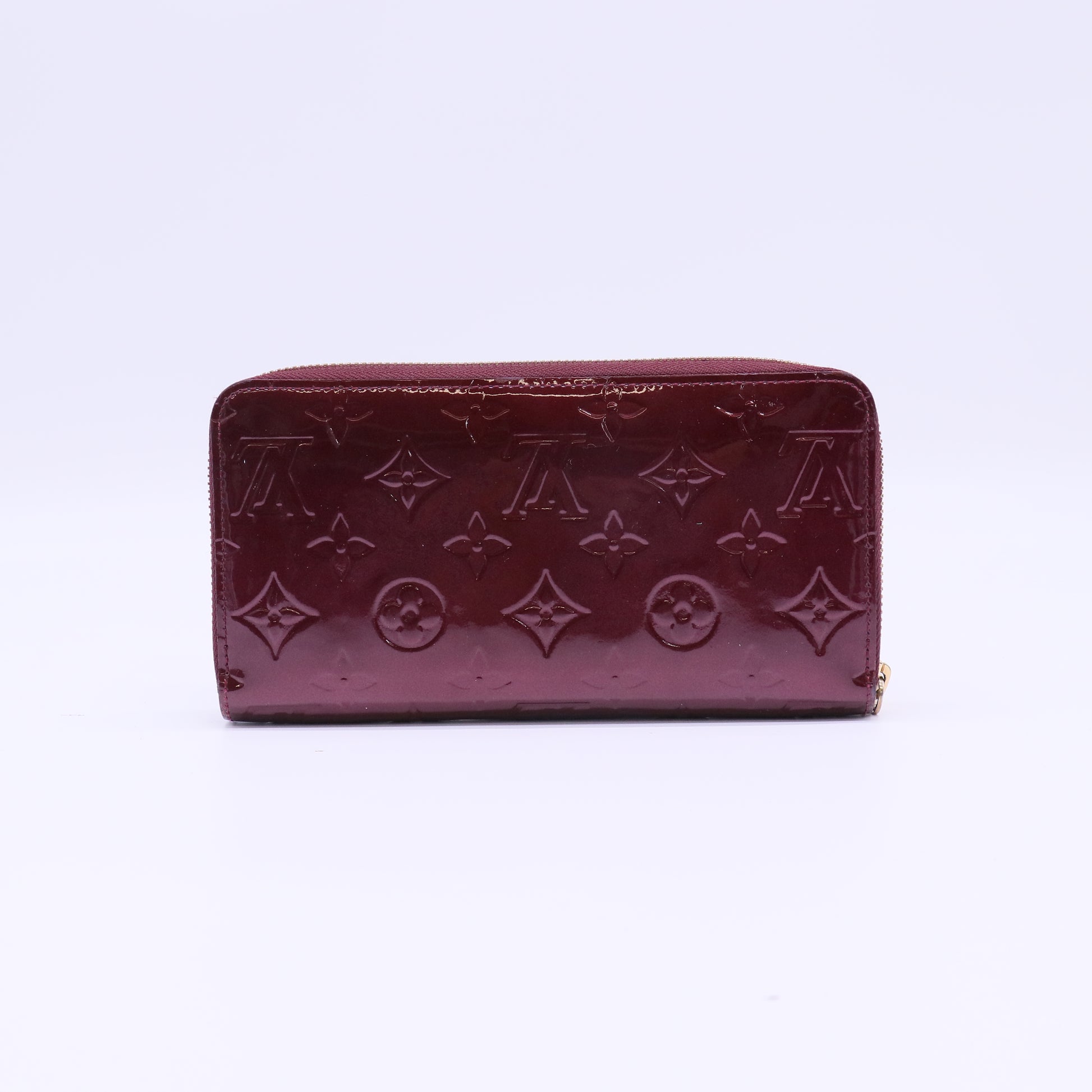Louis Vuitton Monogram Vernis Zippy Wallet W22050