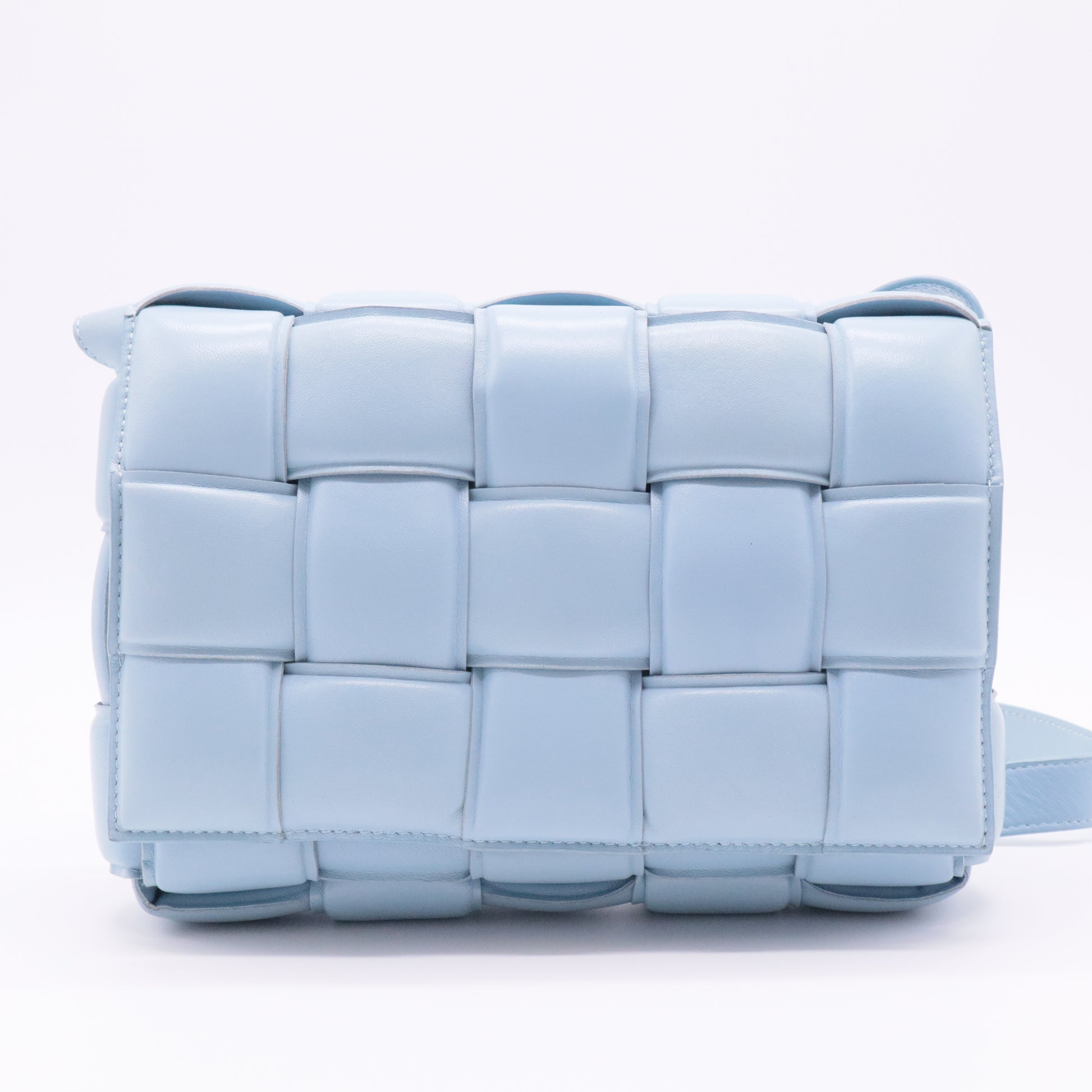 Bottega Veneta Cassette Crossbody Bag Padded Maxi Intrecciato Leather