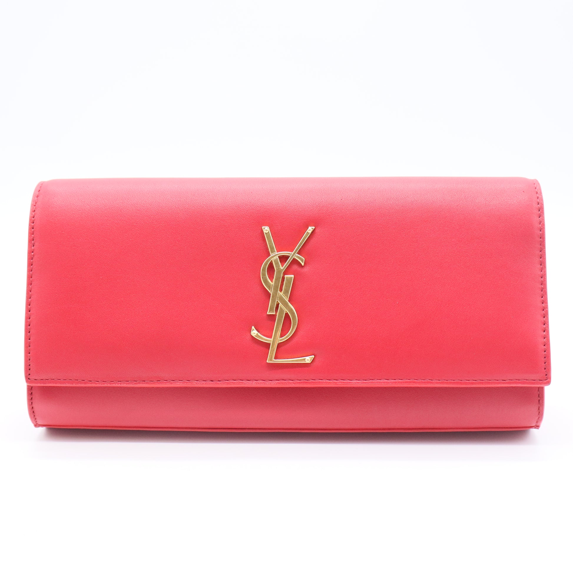 Grain De Poudre Classic Monogram Cassandre Clutch Lipstick Fuchsia Gisel
