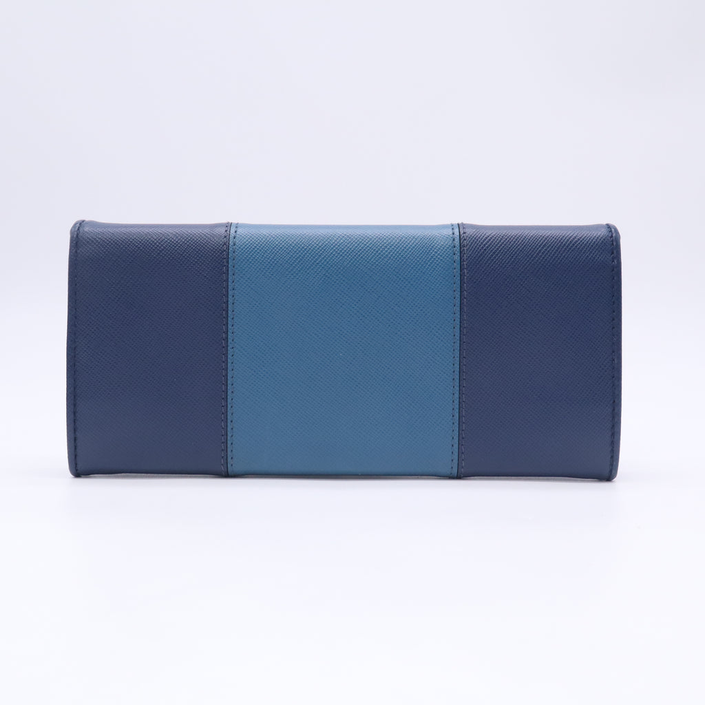 Prada Saffiano Cuir Leather Continental Wallet W23159