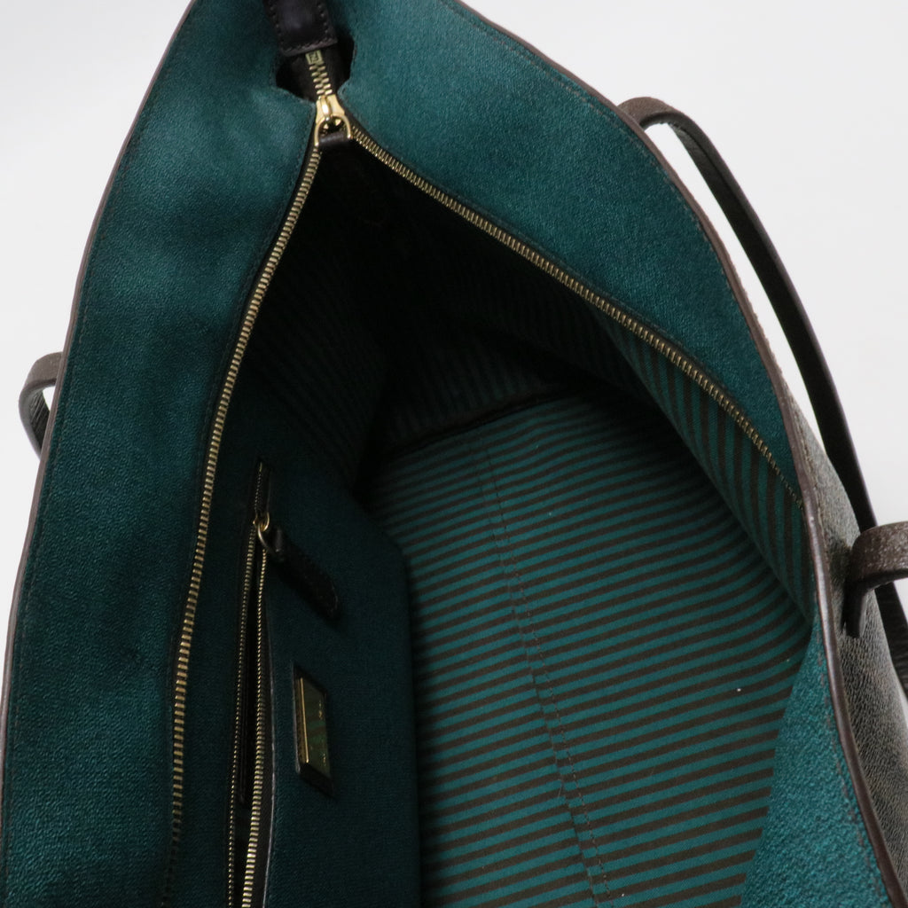 Roll Tote Zucca Coated Canvas Medium