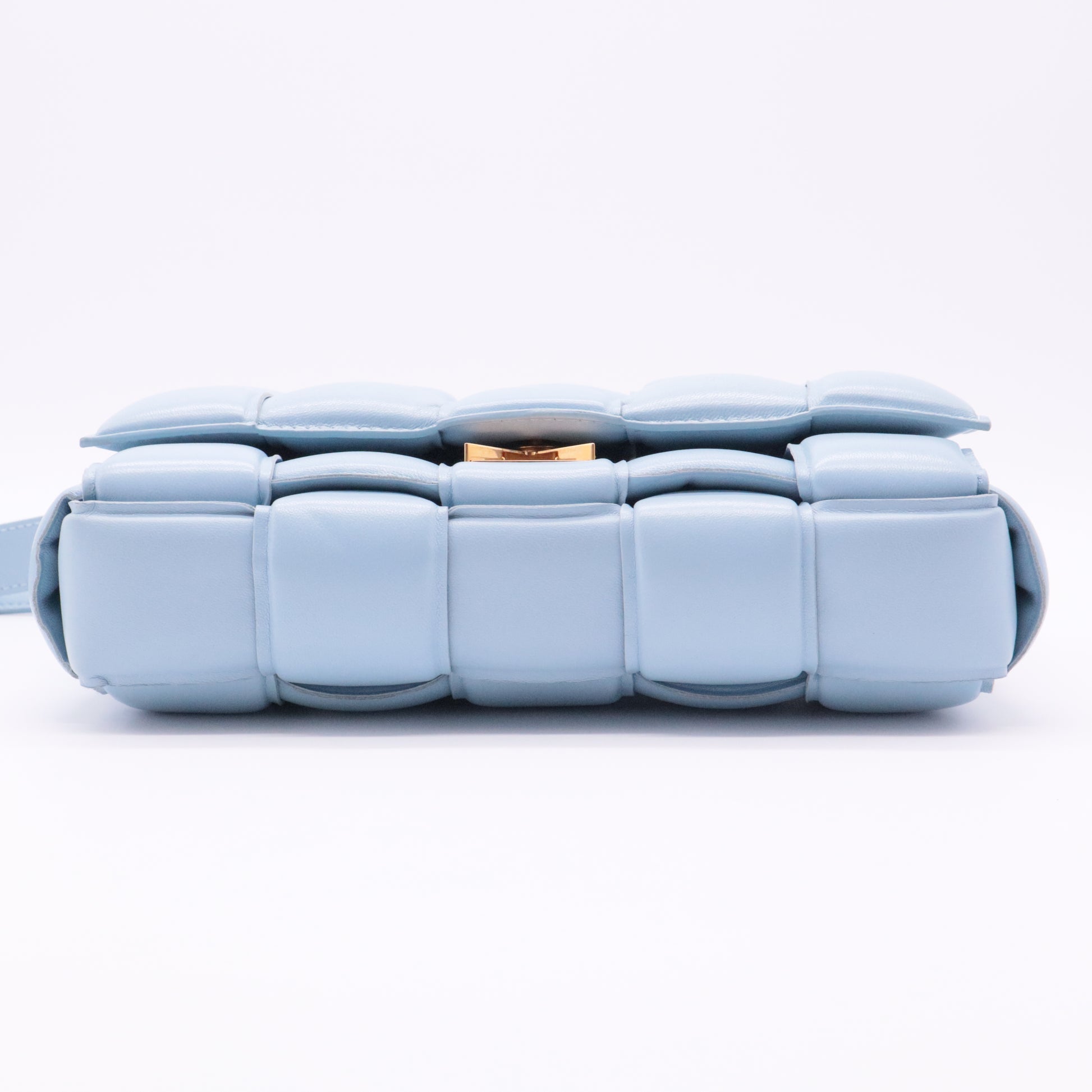 Bottega Veneta Cassette Crossbody Bag Padded Maxi Intrecciato Leather