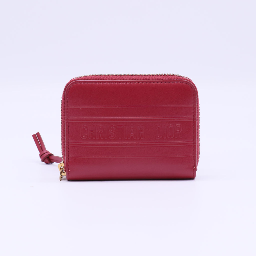 Zipped Leather Wallet W21982