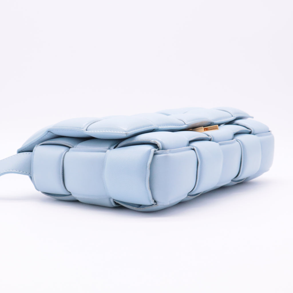 Bottega Veneta Cassette Crossbody Bag Padded Maxi Intrecciato Leather