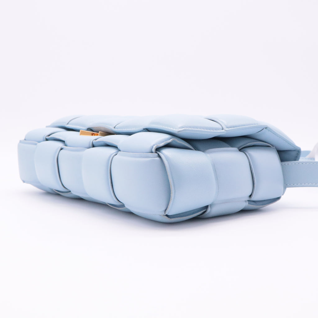 Bottega Veneta Cassette Crossbody Bag Padded Maxi Intrecciato Leather