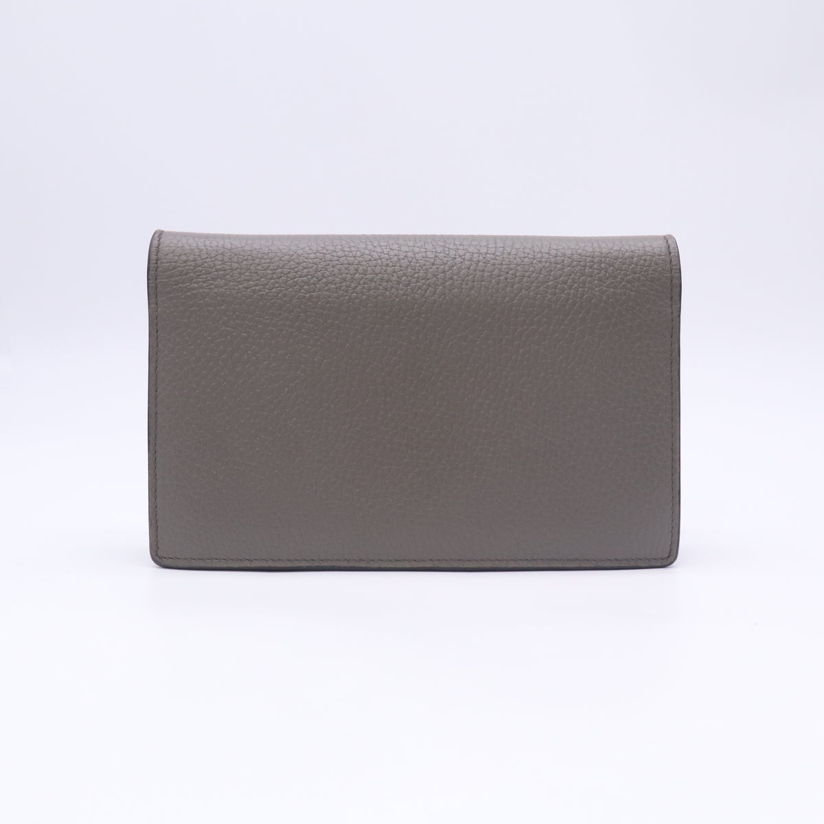 Interlocking Wallet on Chain Leather B24036