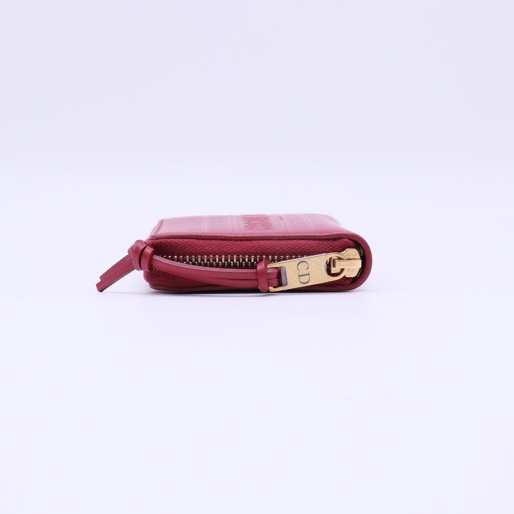 Zipped Leather Wallet W21982