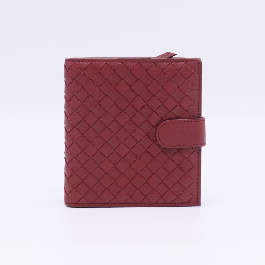 Bottega Veneta Intrecciato Nappa French Flap Wallet W22677