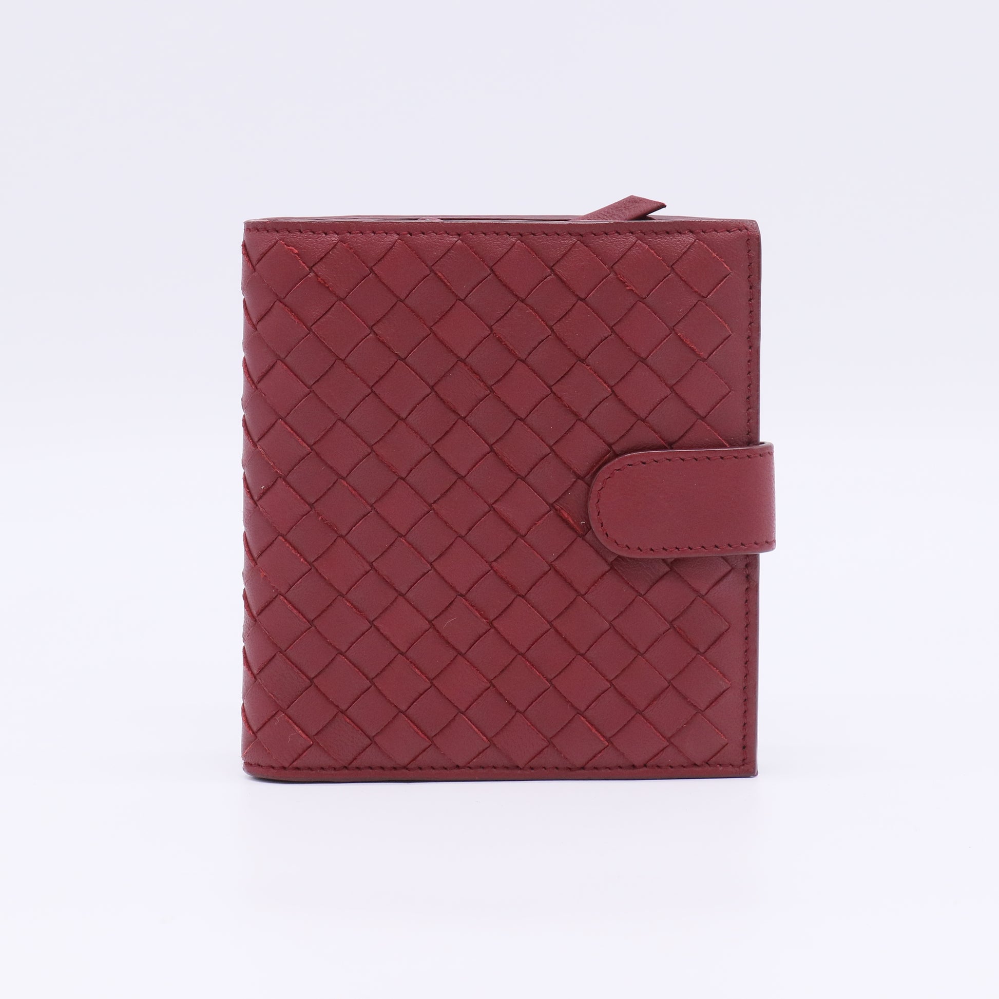Bottega Veneta Intrecciato Nappa French Flap Wallet W22677