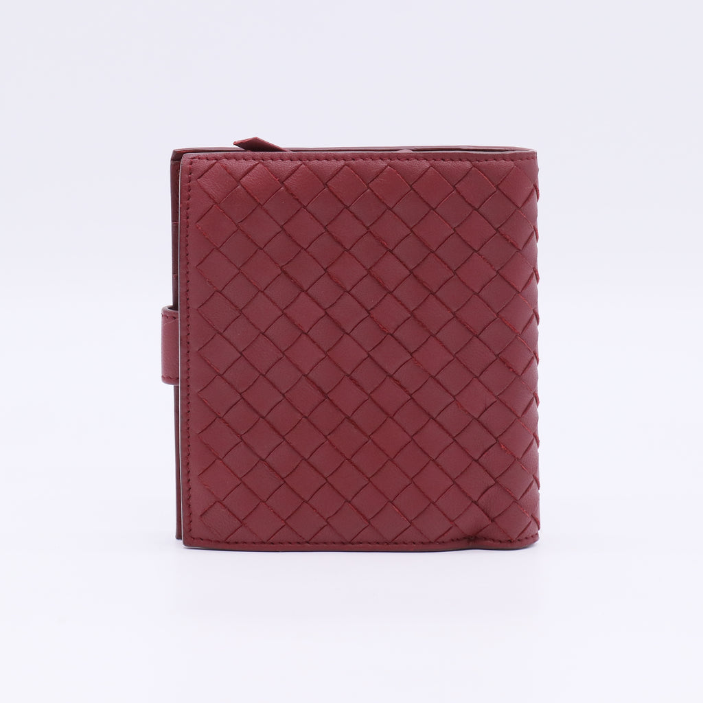 Bottega Veneta Intrecciato Nappa French Flap Wallet W22677