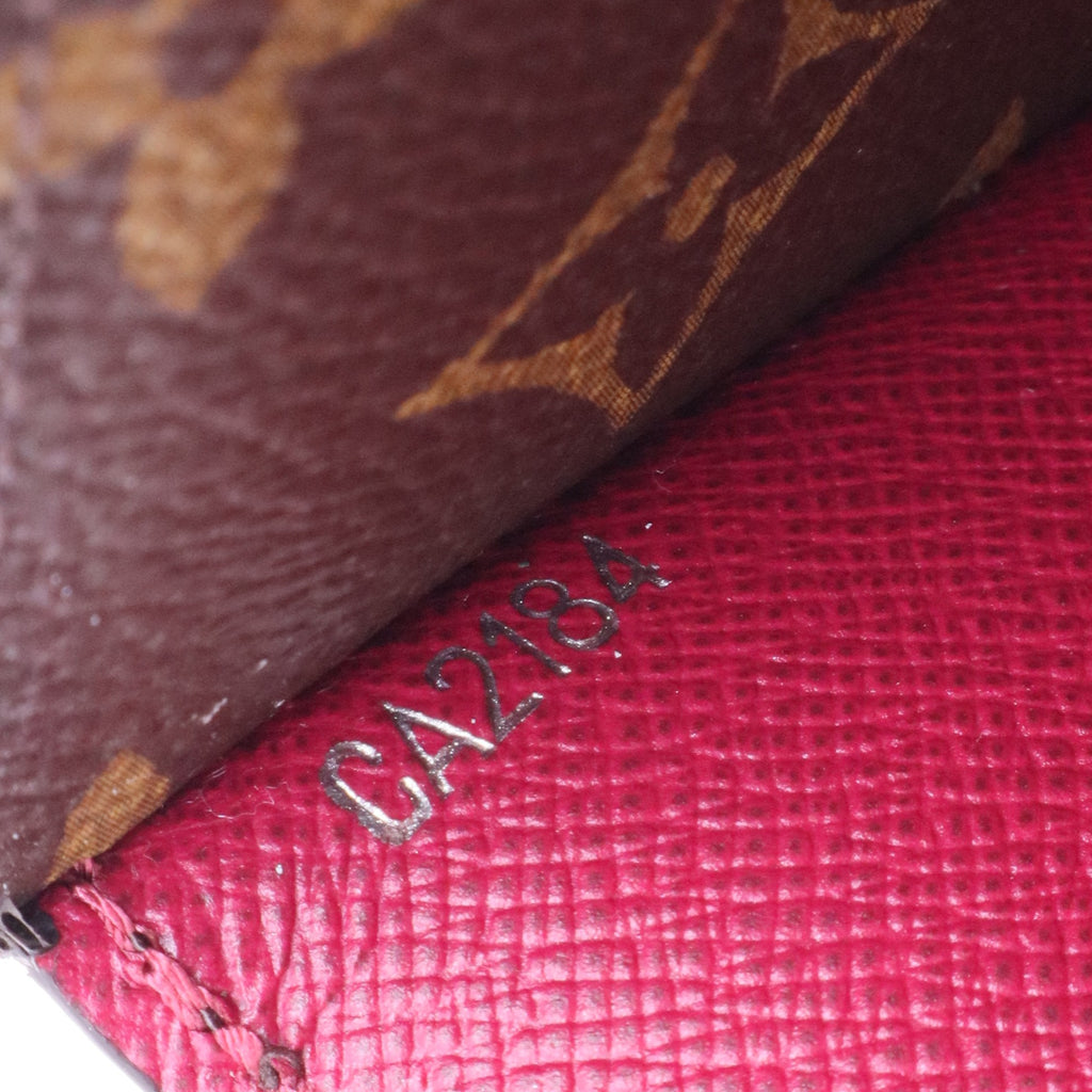 Epi Leather and Monogram Canvas Marie-Lou Compact Wallet
