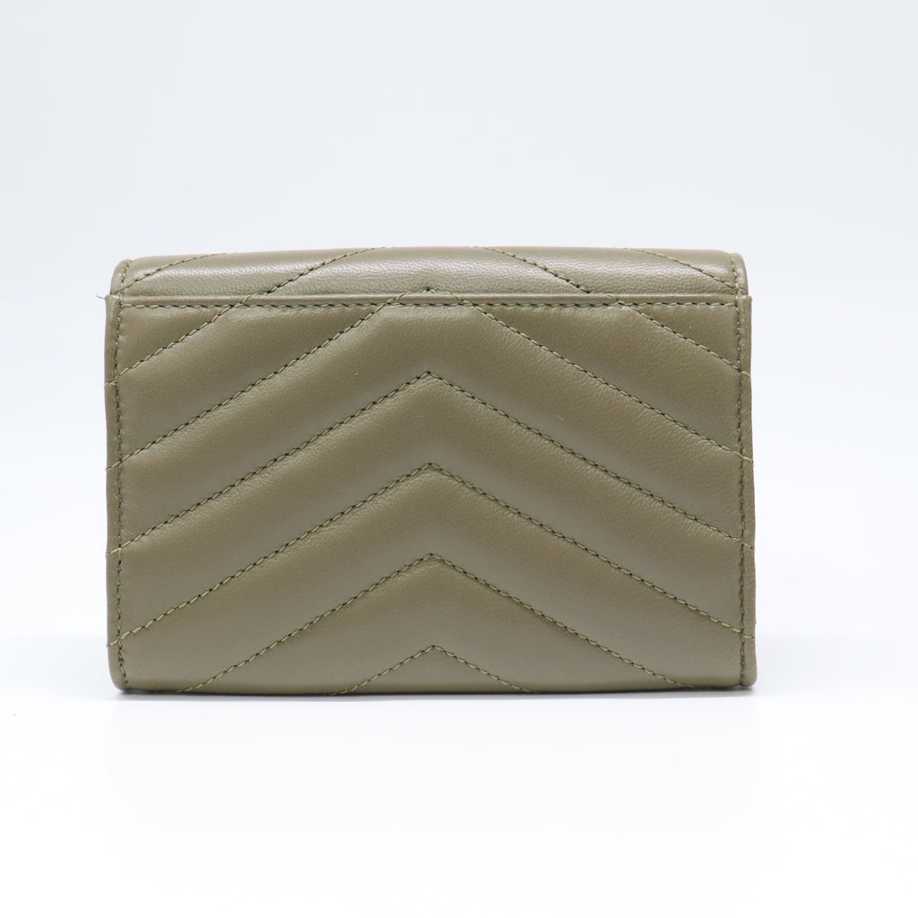 Saint Laurent YSL Monogram Small Flap Wallet W22048