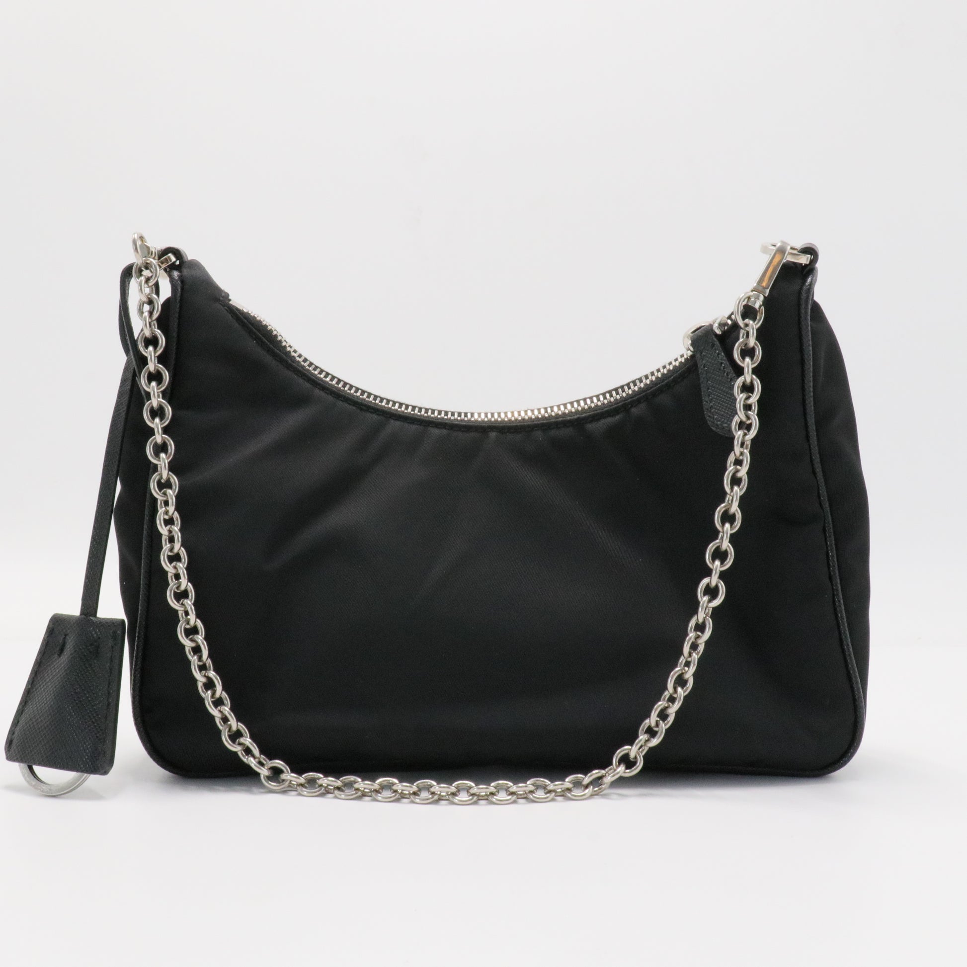 Re-Edition Hobo Tessuto with Saffiano Leather Mini