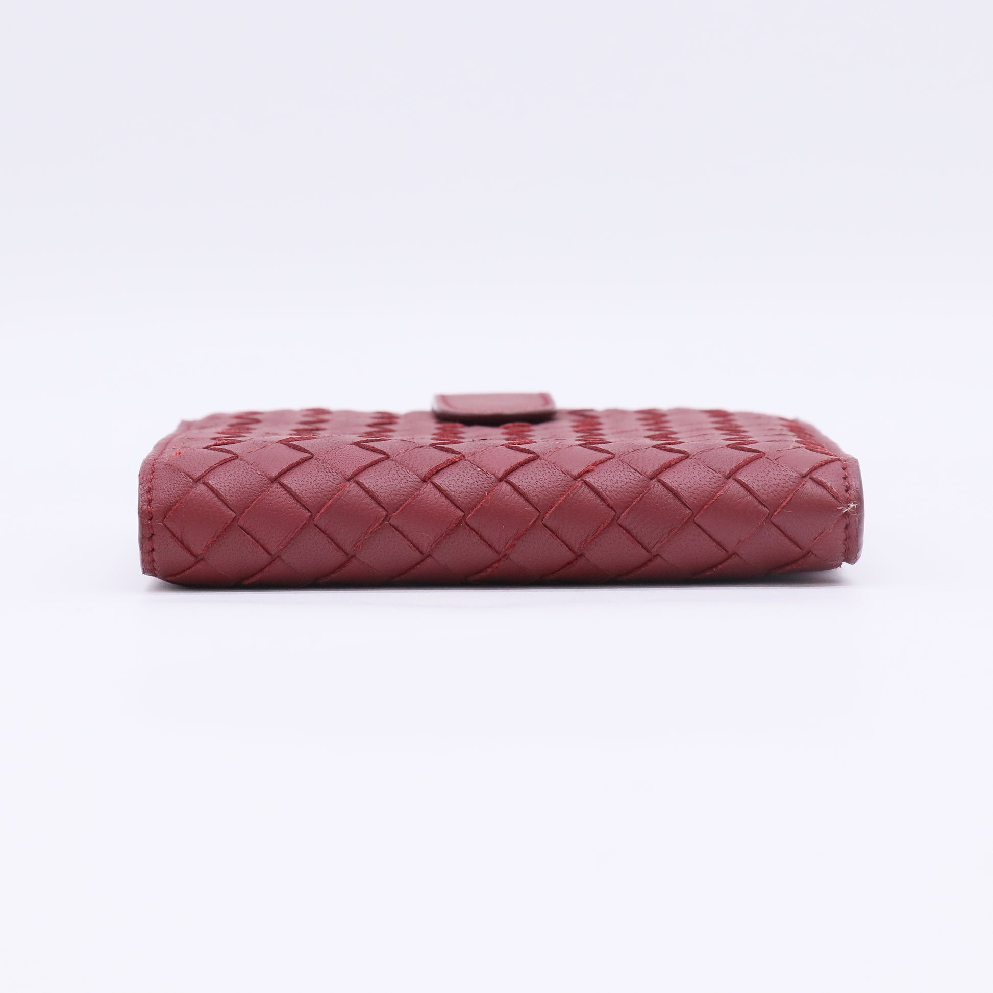 Bottega Veneta Intrecciato Nappa French Flap Wallet W22677