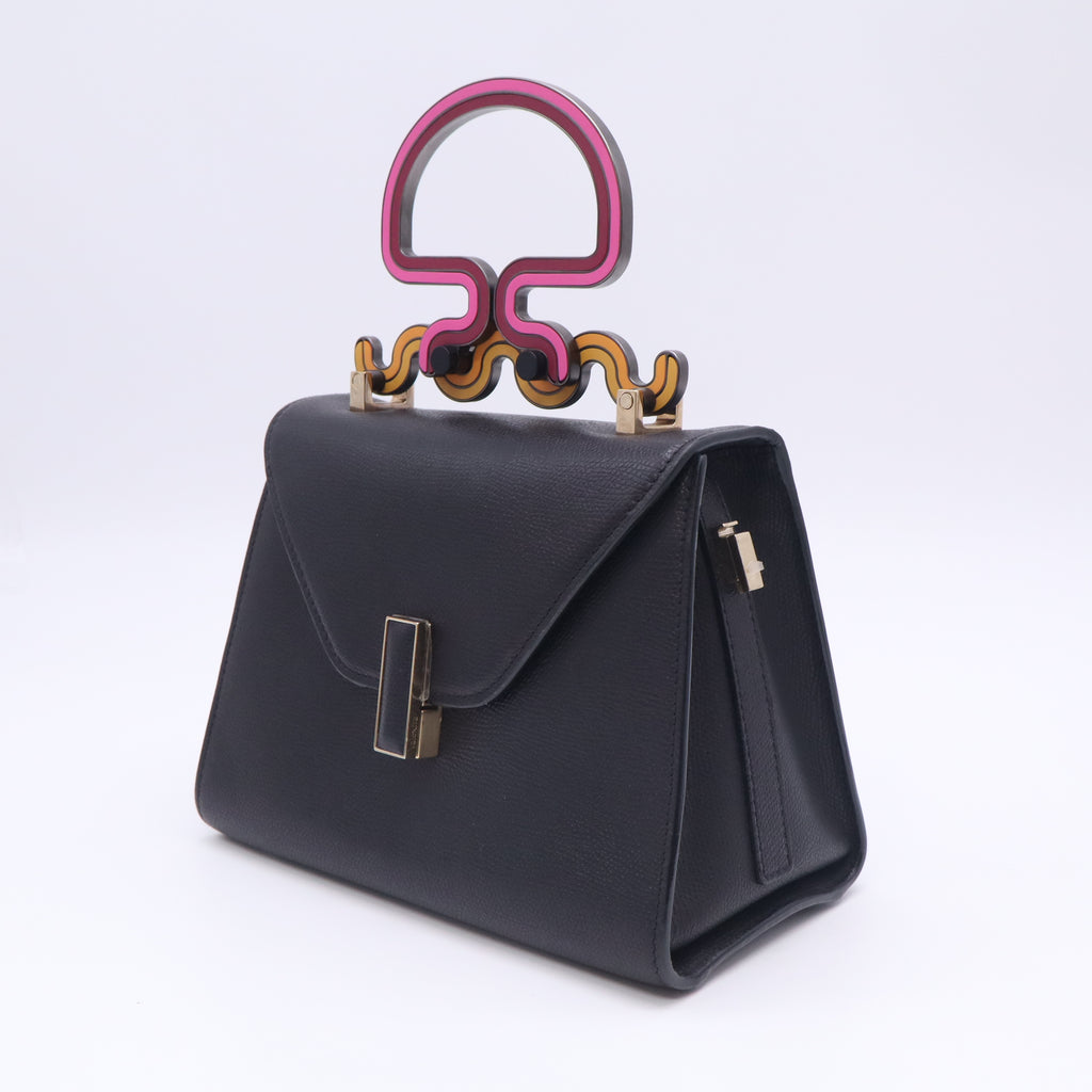 Valextra Leather Top Handle Bag B24147