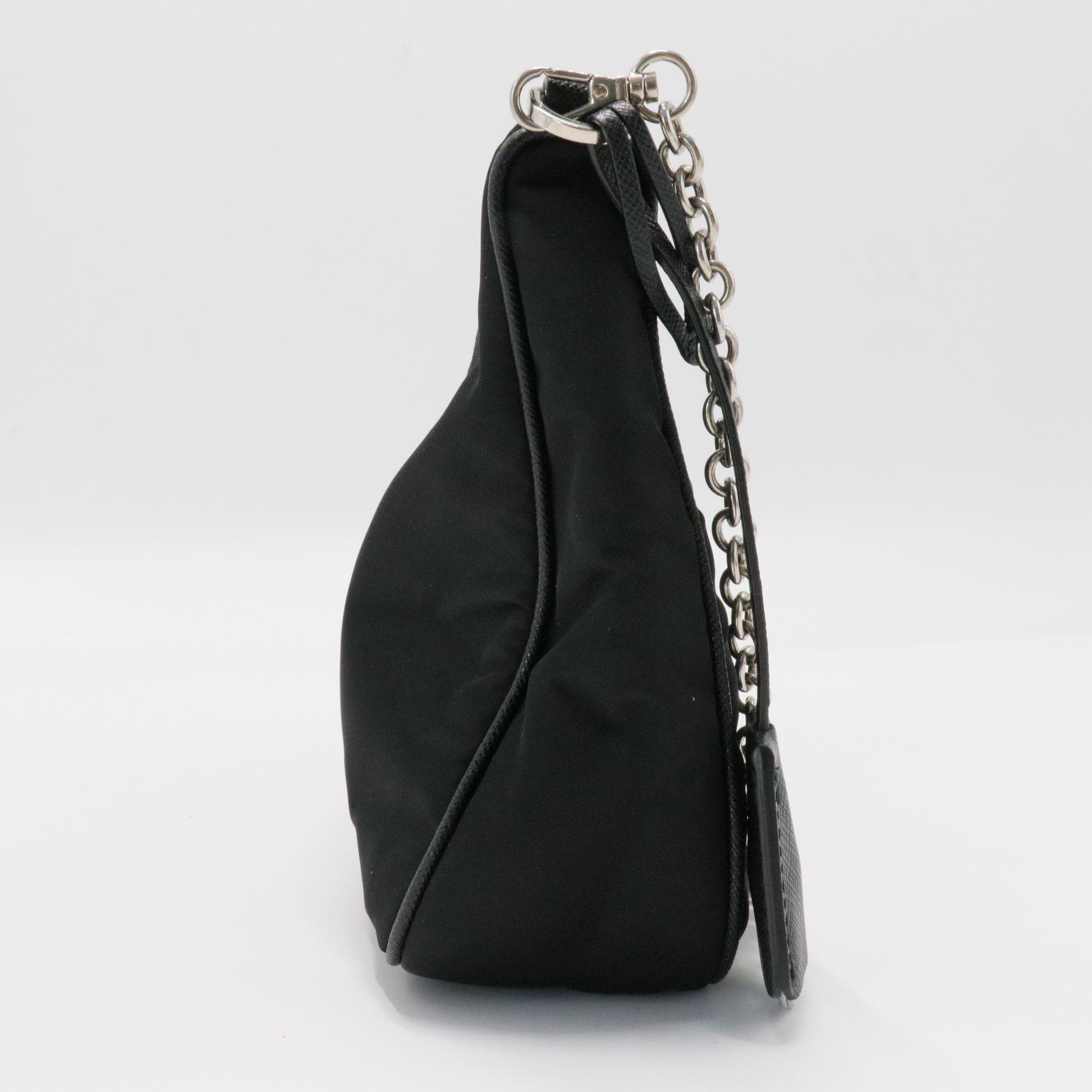 Re-Edition Hobo Tessuto with Saffiano Leather Mini