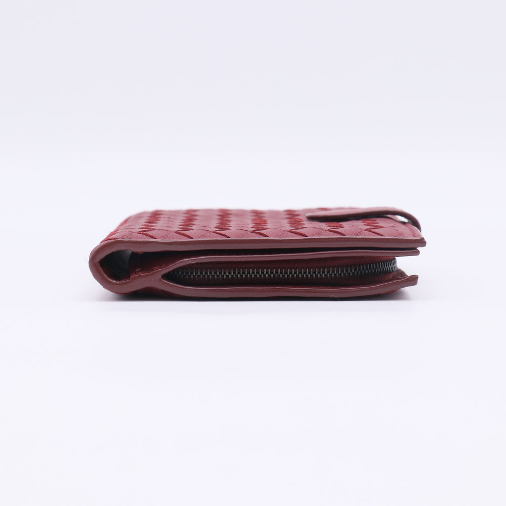 Bottega Veneta Intrecciato Nappa French Flap Wallet W22677