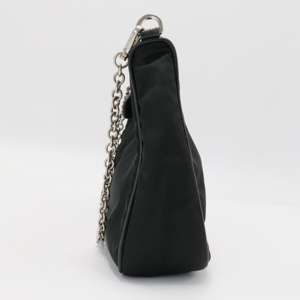 Re-Edition Hobo Tessuto with Saffiano Leather Mini