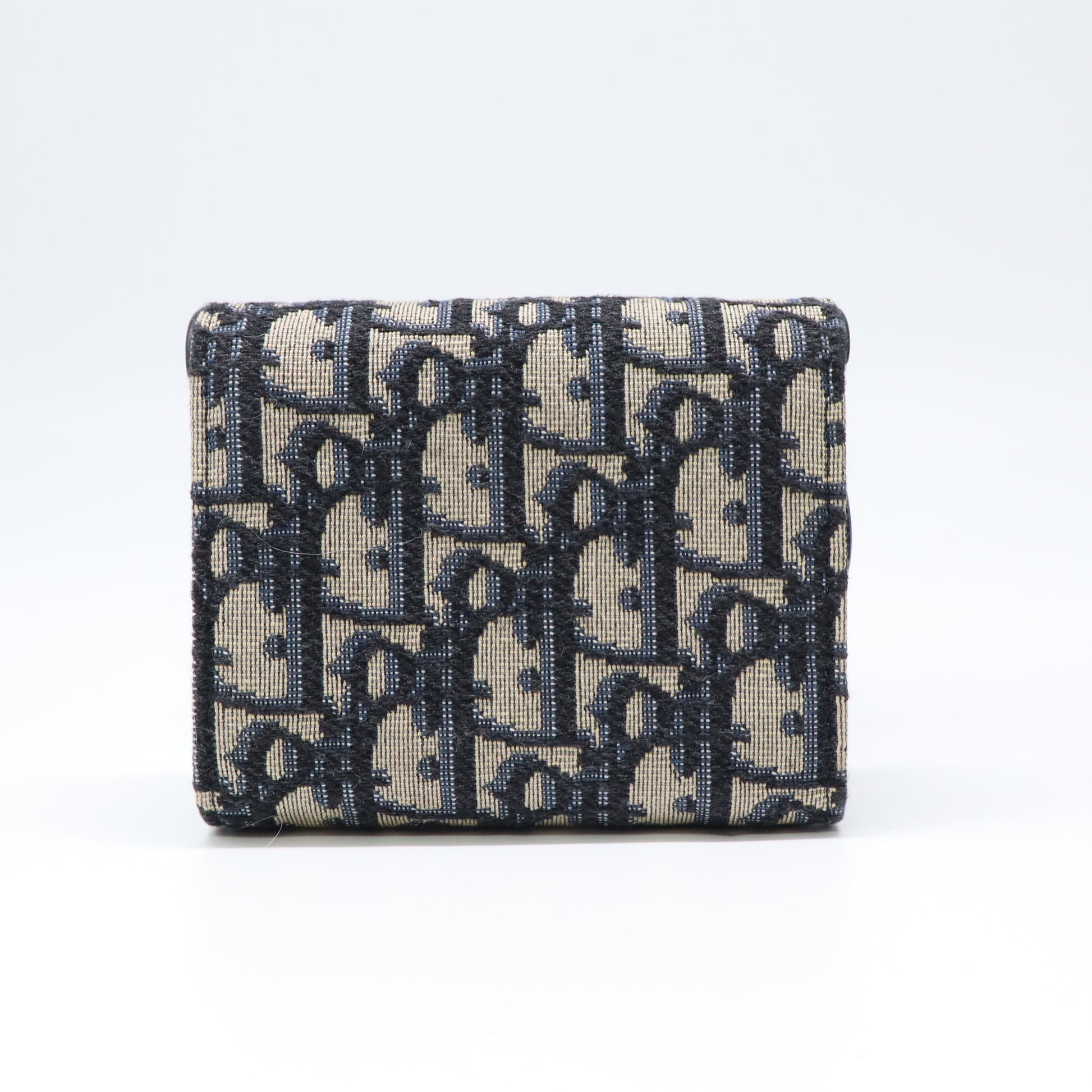 Saddle Flap Wallet Oblique Canvas Mini W22035