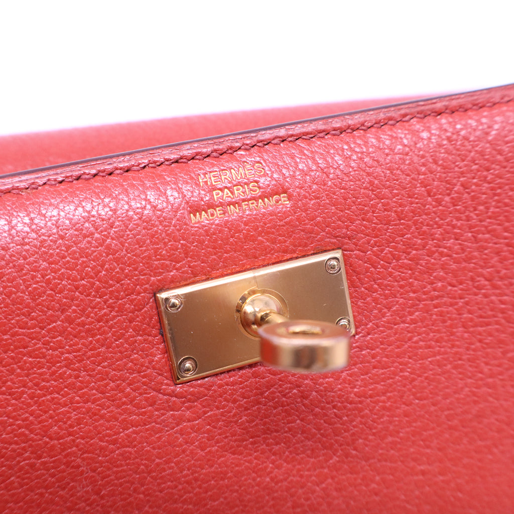 Leather Kelly Wallet W20609