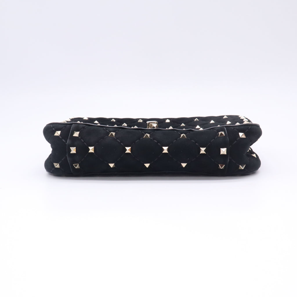 Valentino Garavani Medium Nappa Rockstud Spike Shoulder Bag B23370