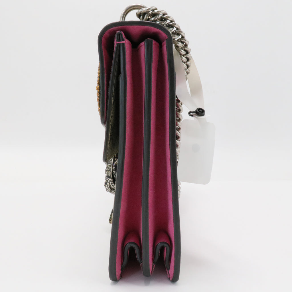 Dionysus Bag Embellished GG Coated Canvas Medium
