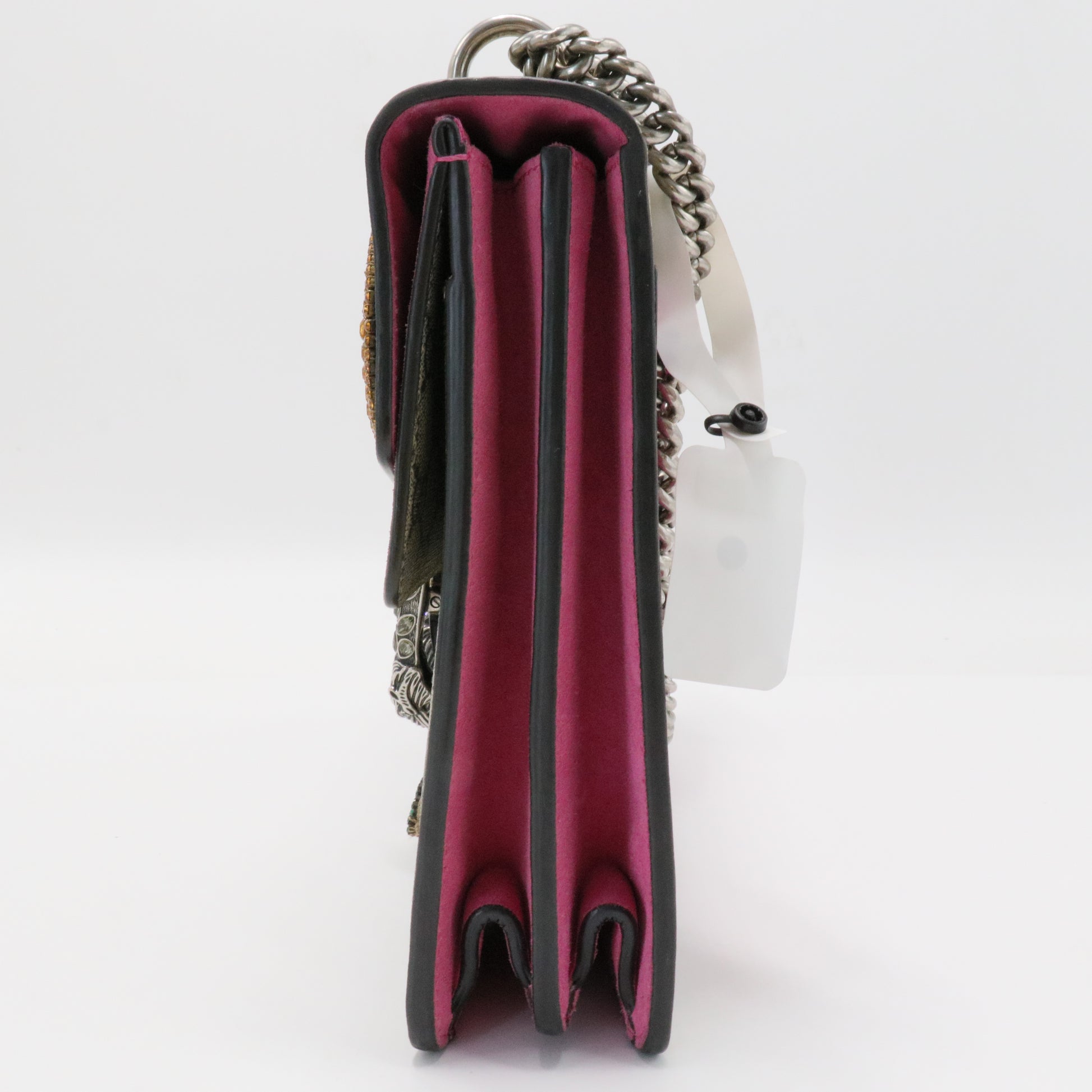 Dionysus Bag Embellished GG Coated Canvas Medium
