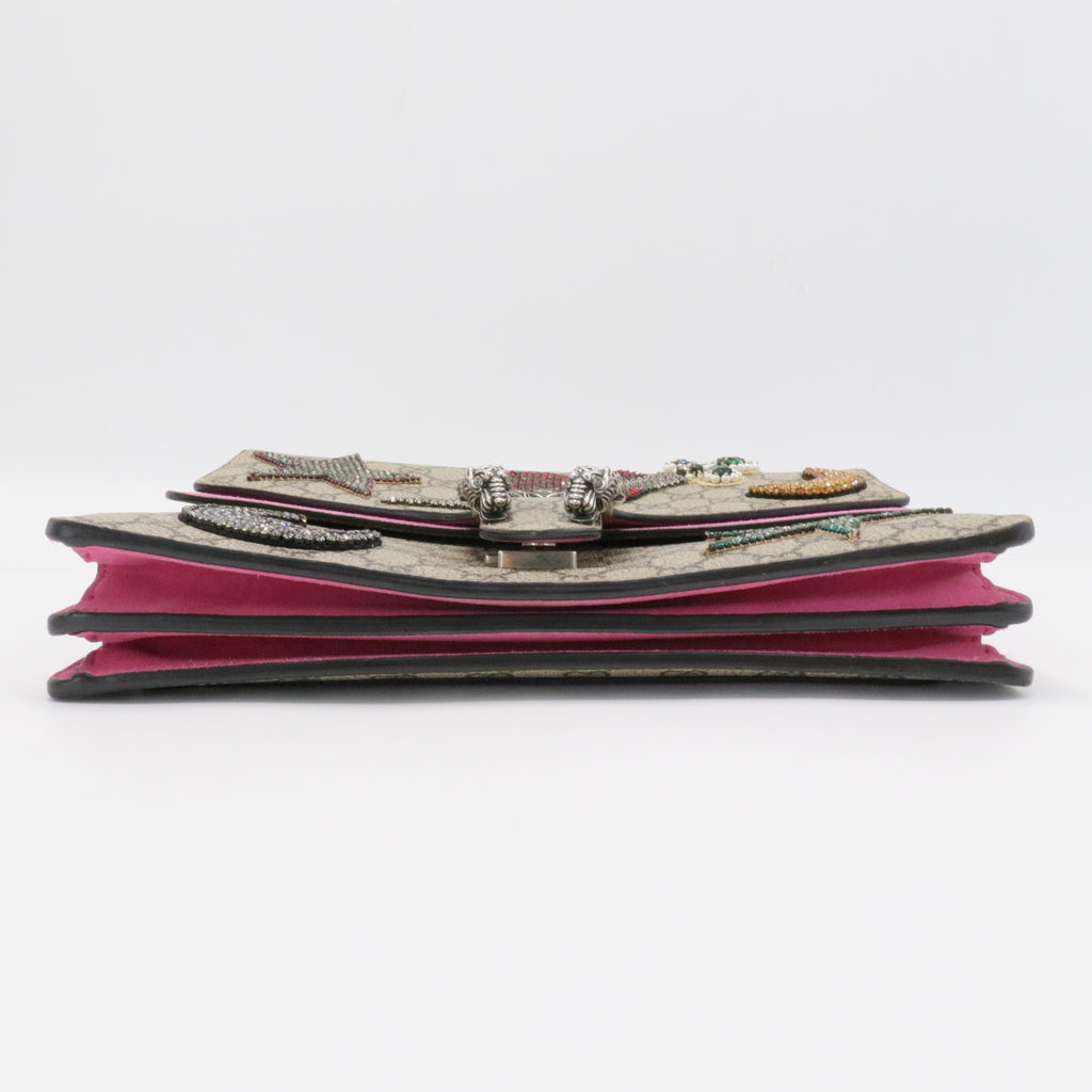 Dionysus Bag Embellished GG Coated Canvas Medium
