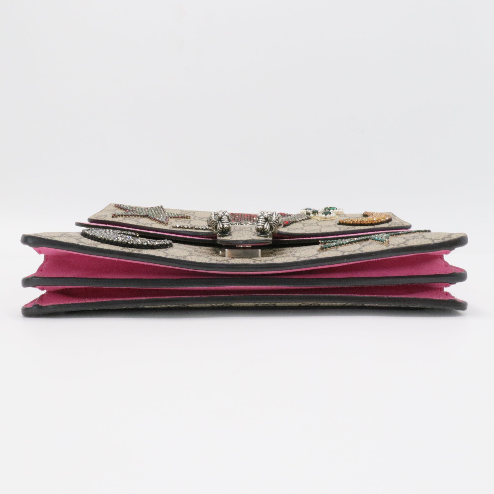 Dionysus Bag Embellished GG Coated Canvas Medium