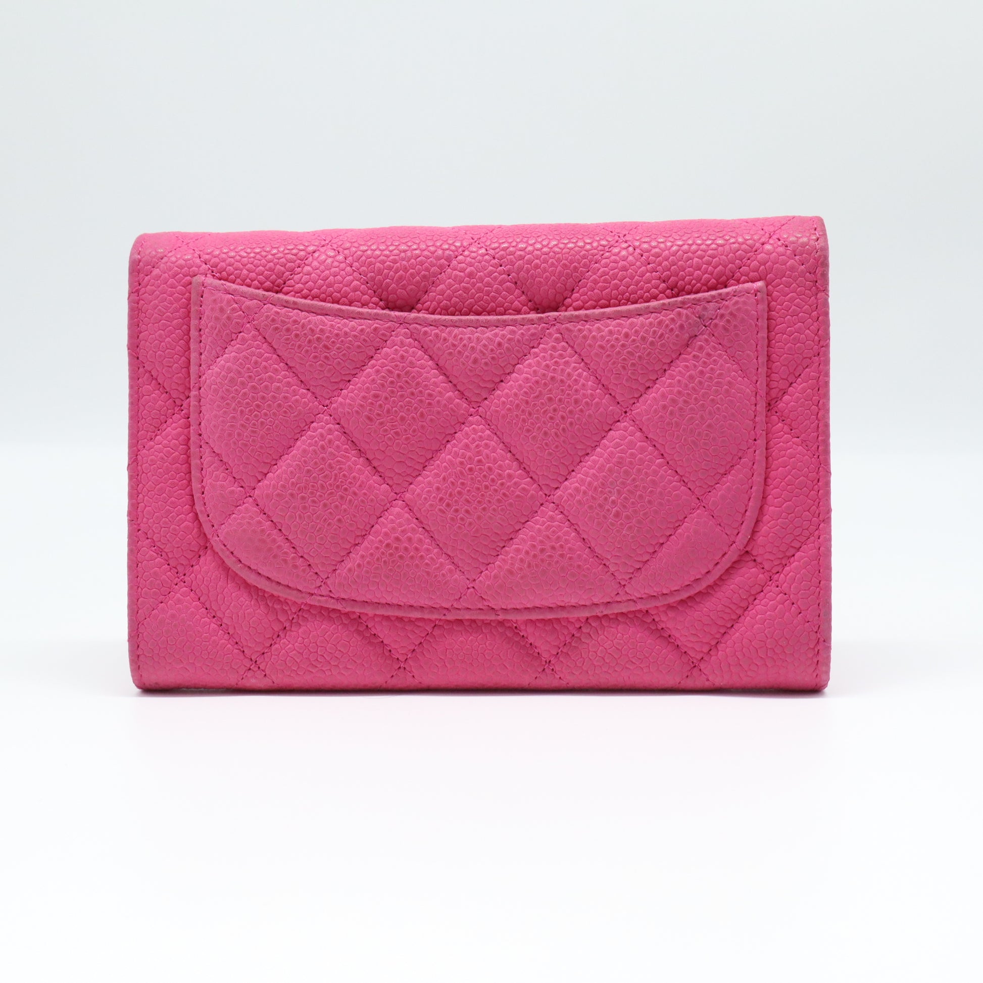 Chanel Caviar Quilted Medium Flap Wallet W21450