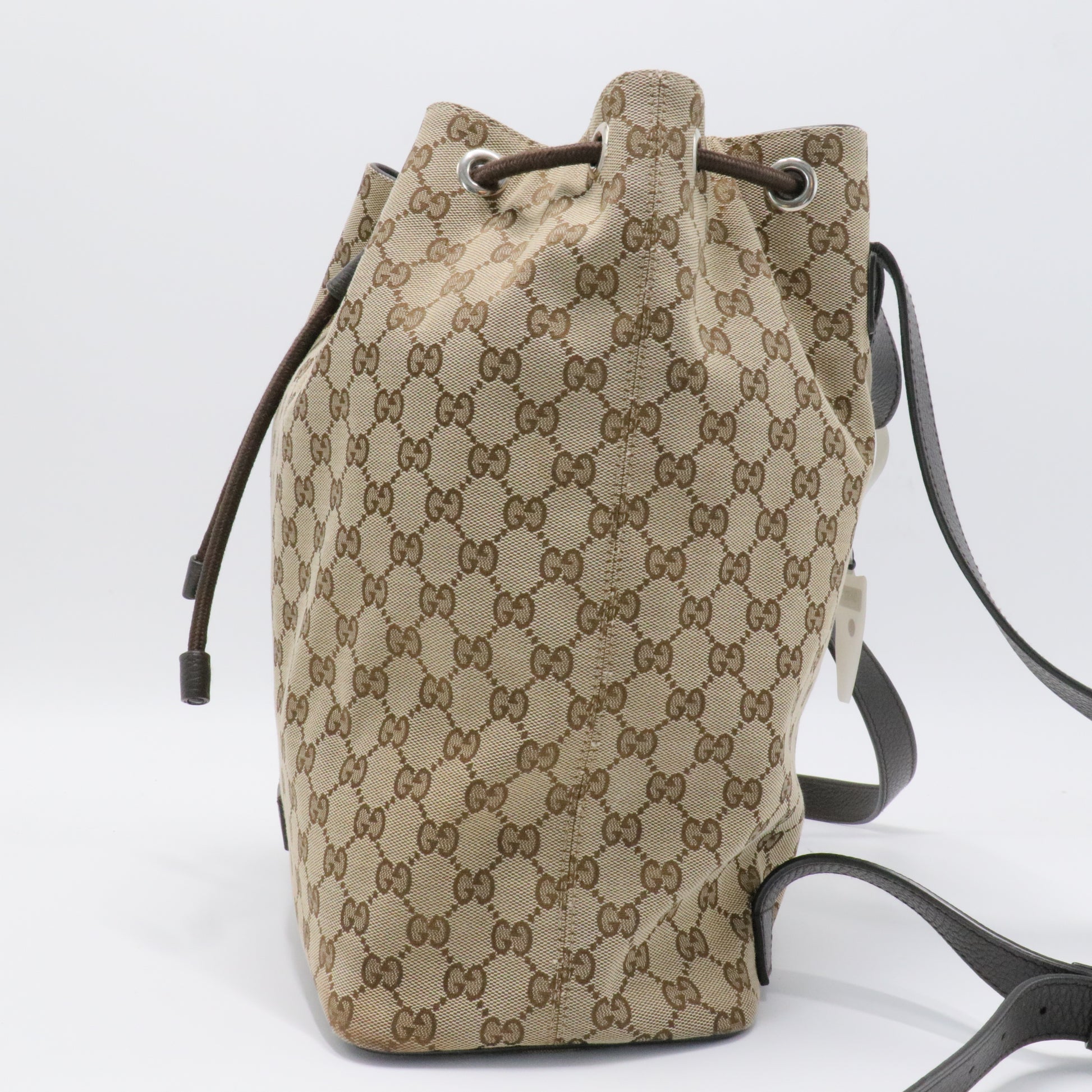 Drawstring Backpack GG Canvas Medium