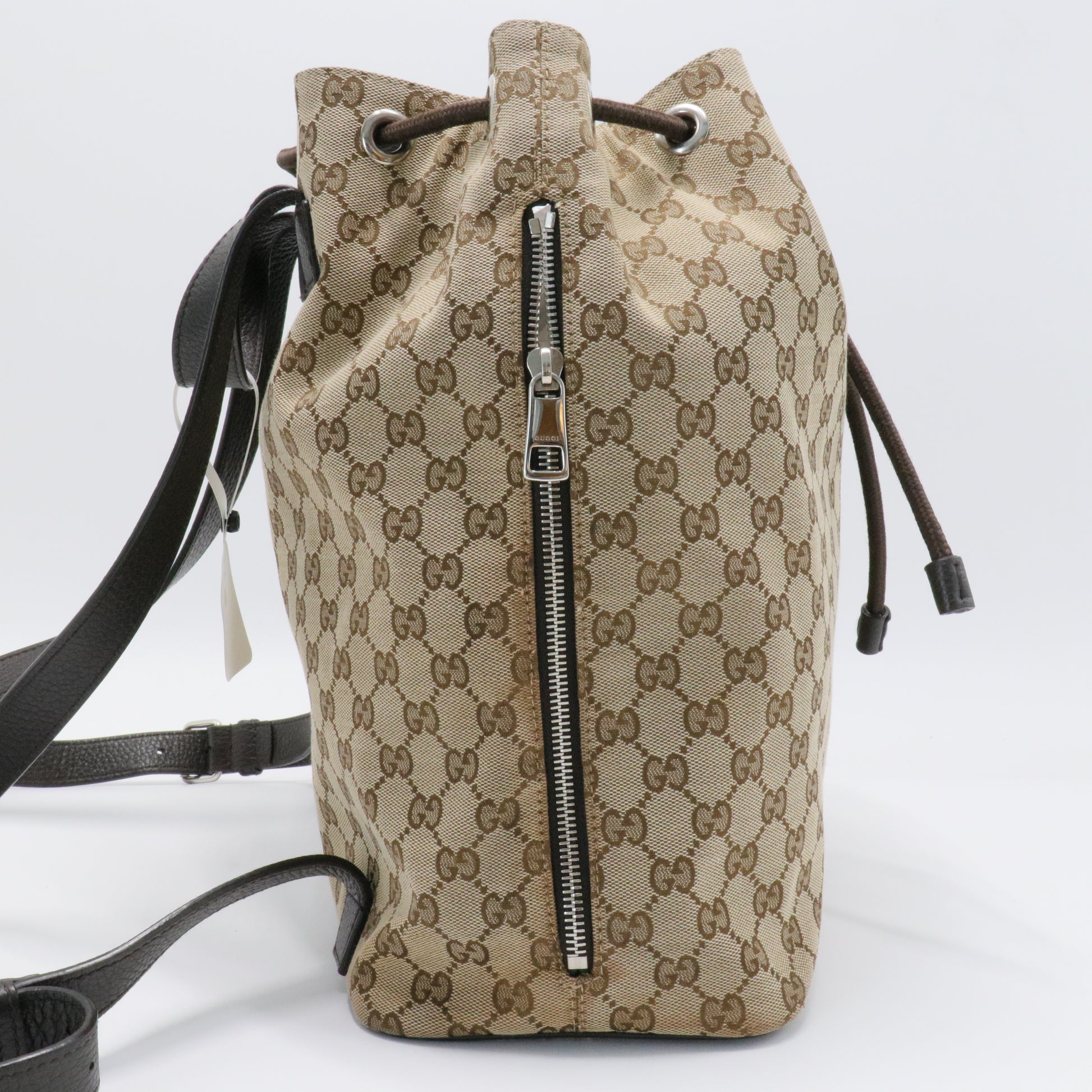 Drawstring Backpack GG Canvas Medium