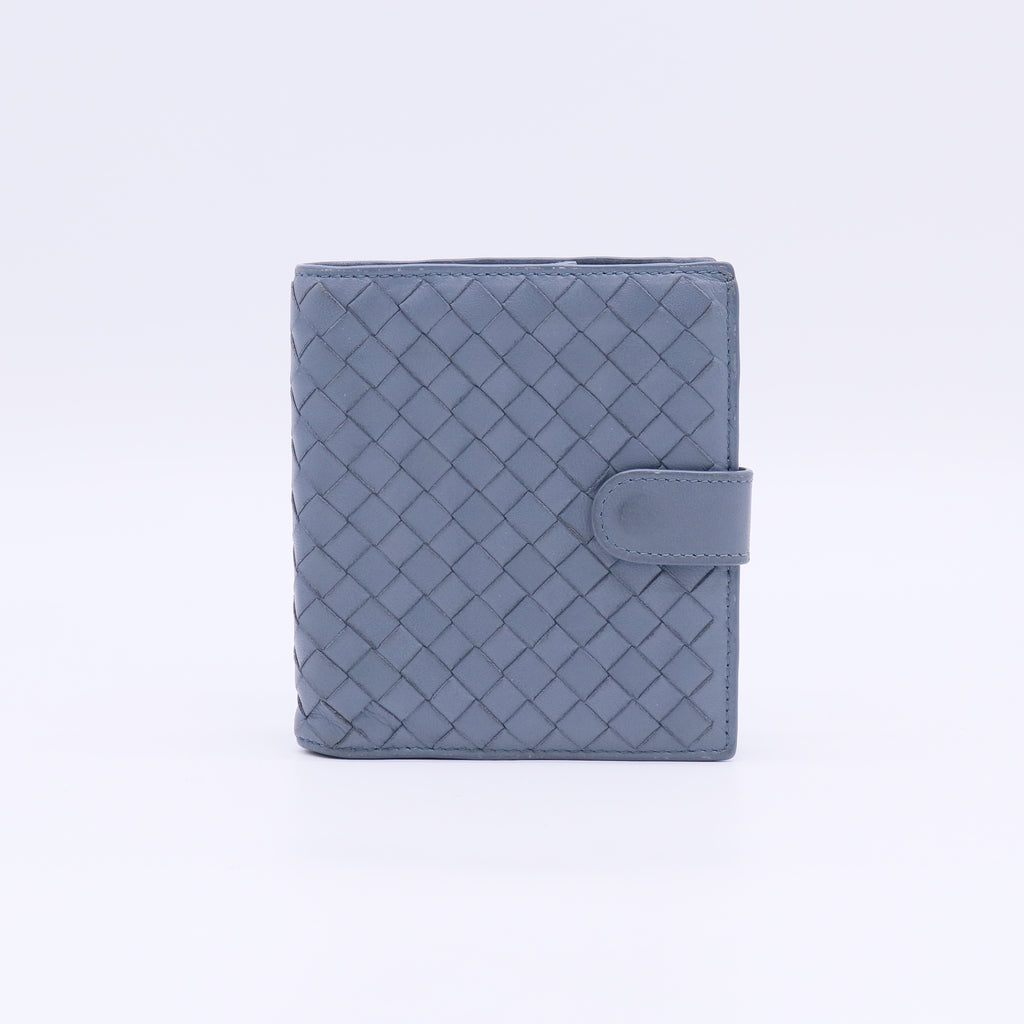 Bottega Veneta Intrecciato Nappa Leather Compact Wallet W23057