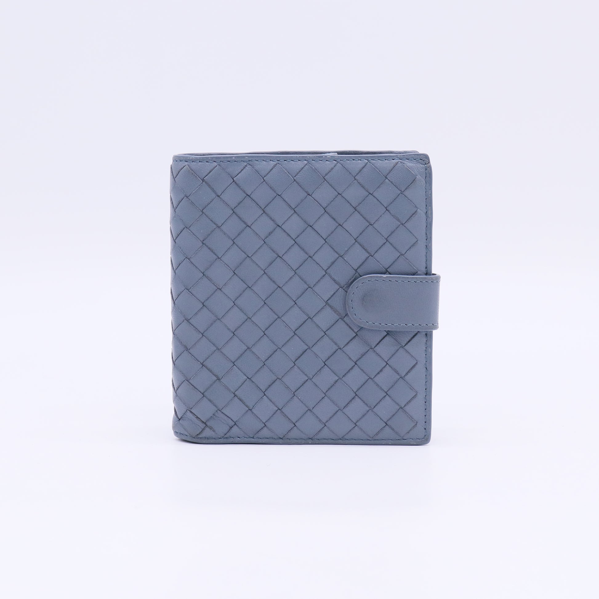 Bottega Veneta Intrecciato Nappa Leather Compact Wallet W23057