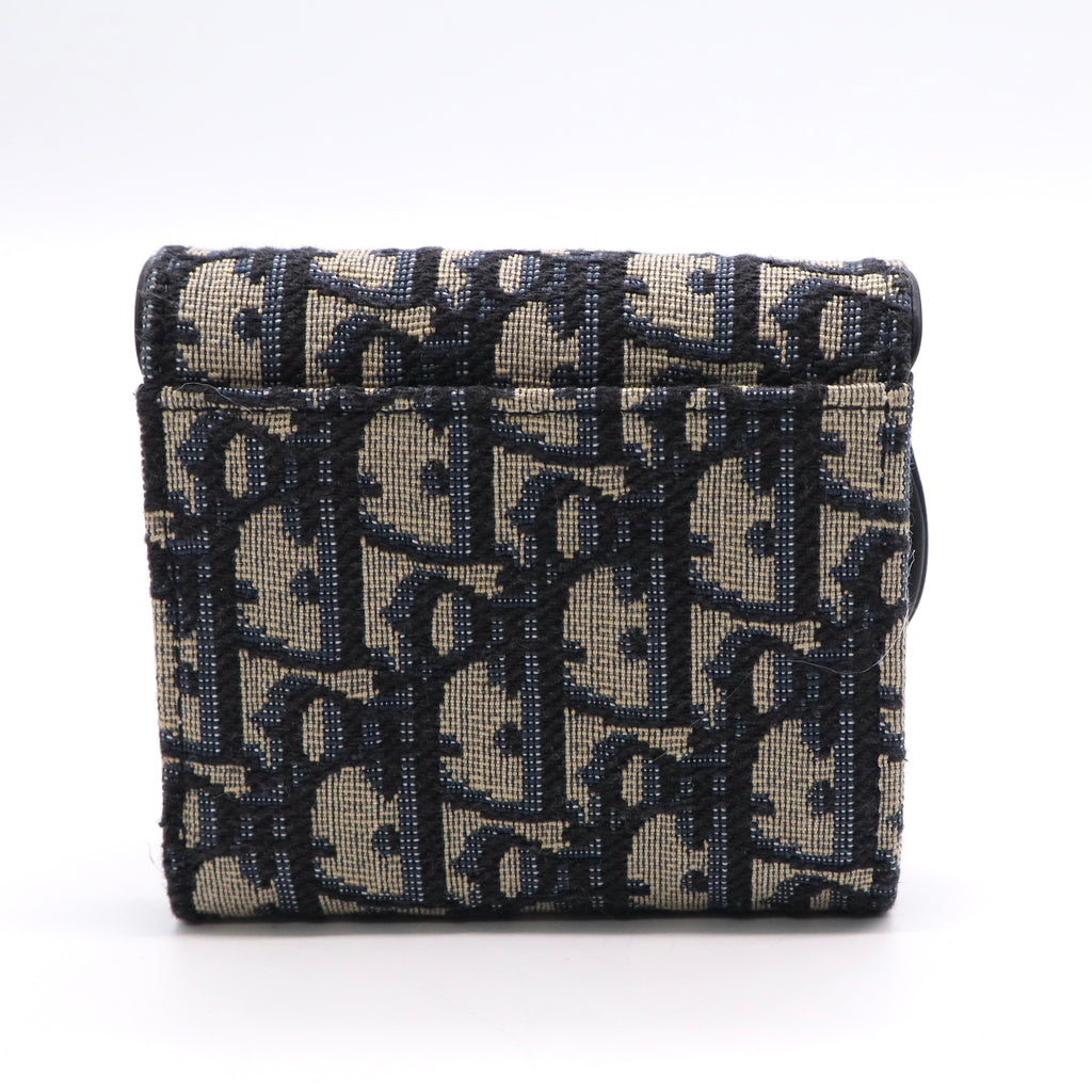 Saddle Card Case Oblique Canvas Twins W20433