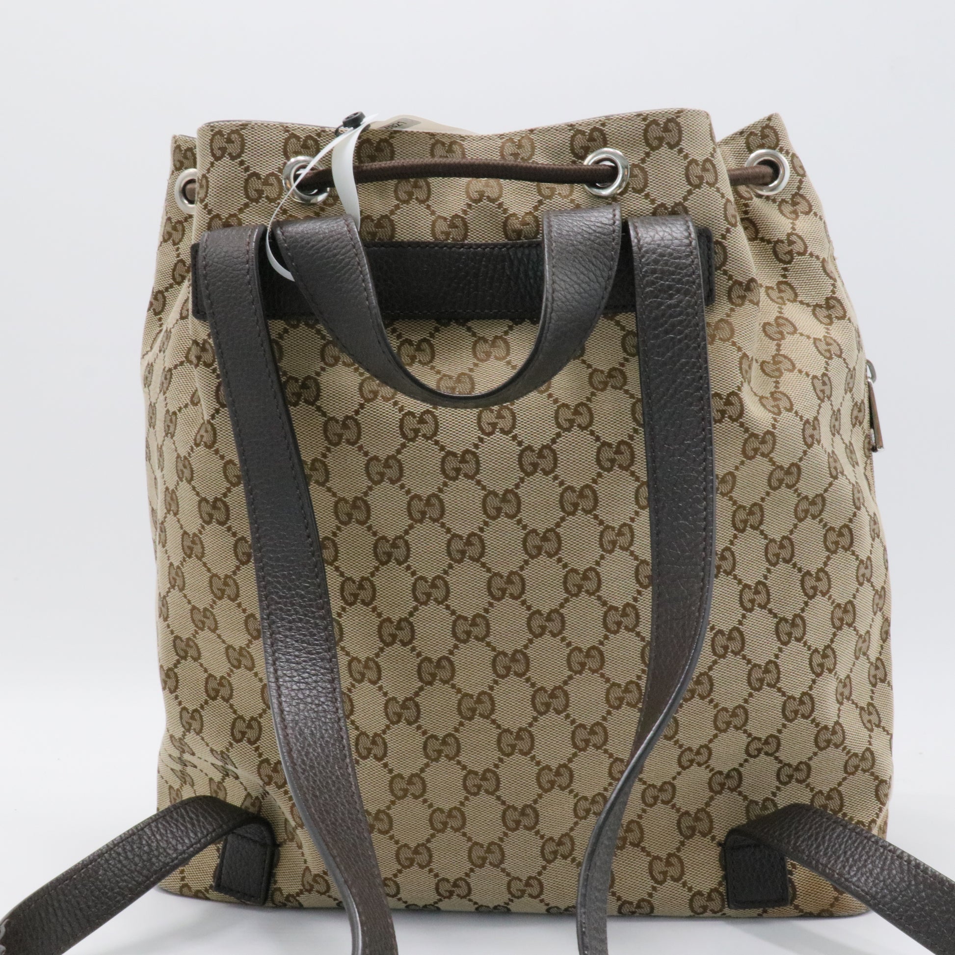 Drawstring Backpack GG Canvas Medium