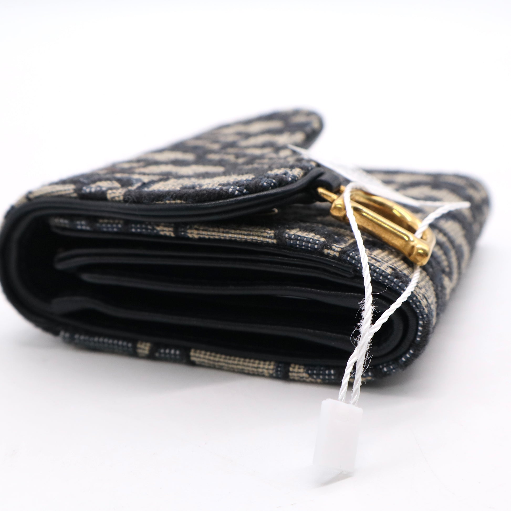 Saddle Card Case Oblique Canvas Twins W20433