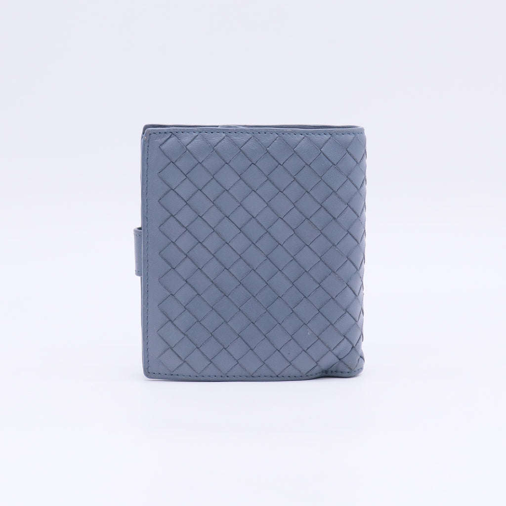 Bottega Veneta Intrecciato Nappa Leather Compact Wallet W23057