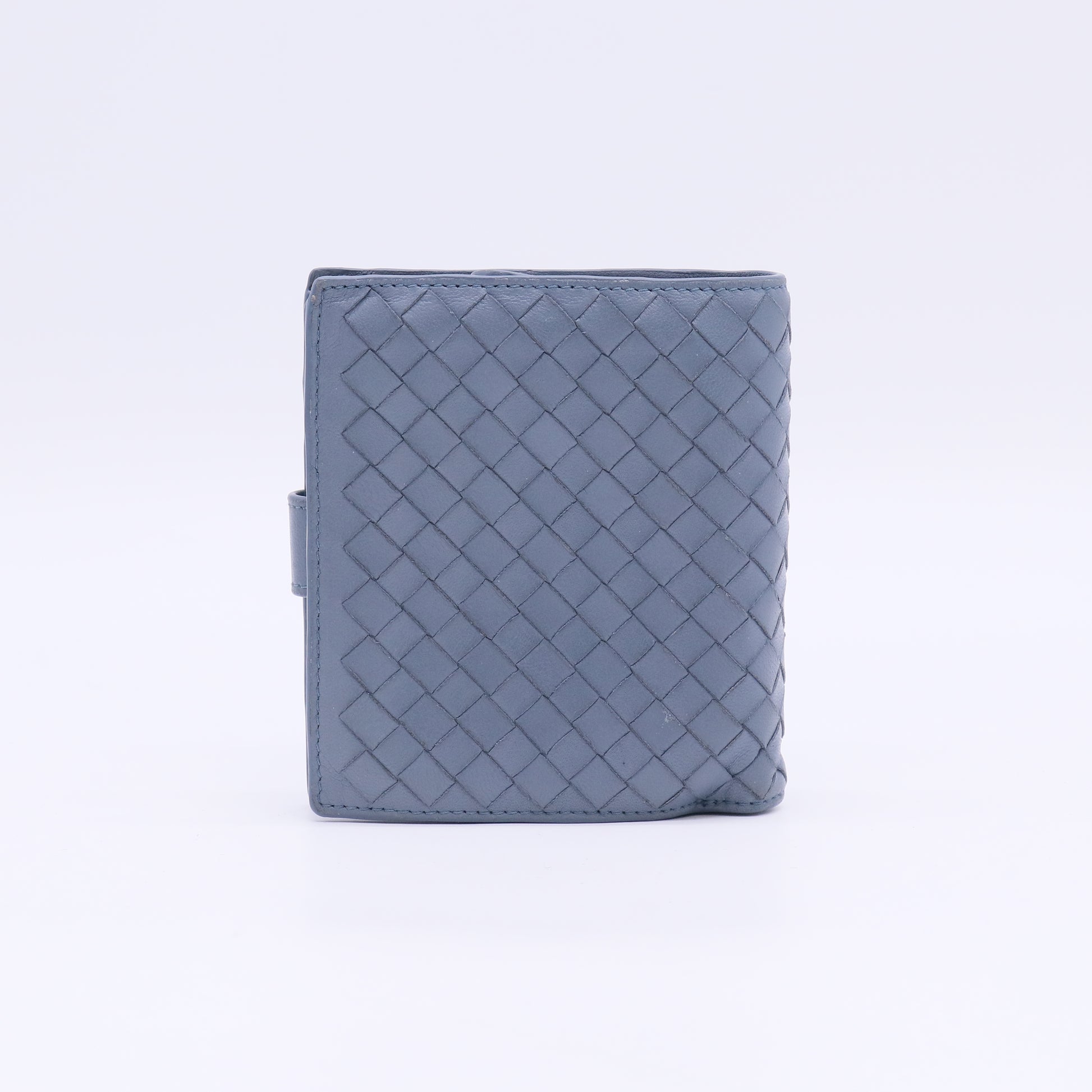 Bottega Veneta Intrecciato Nappa Leather Compact Wallet W23057