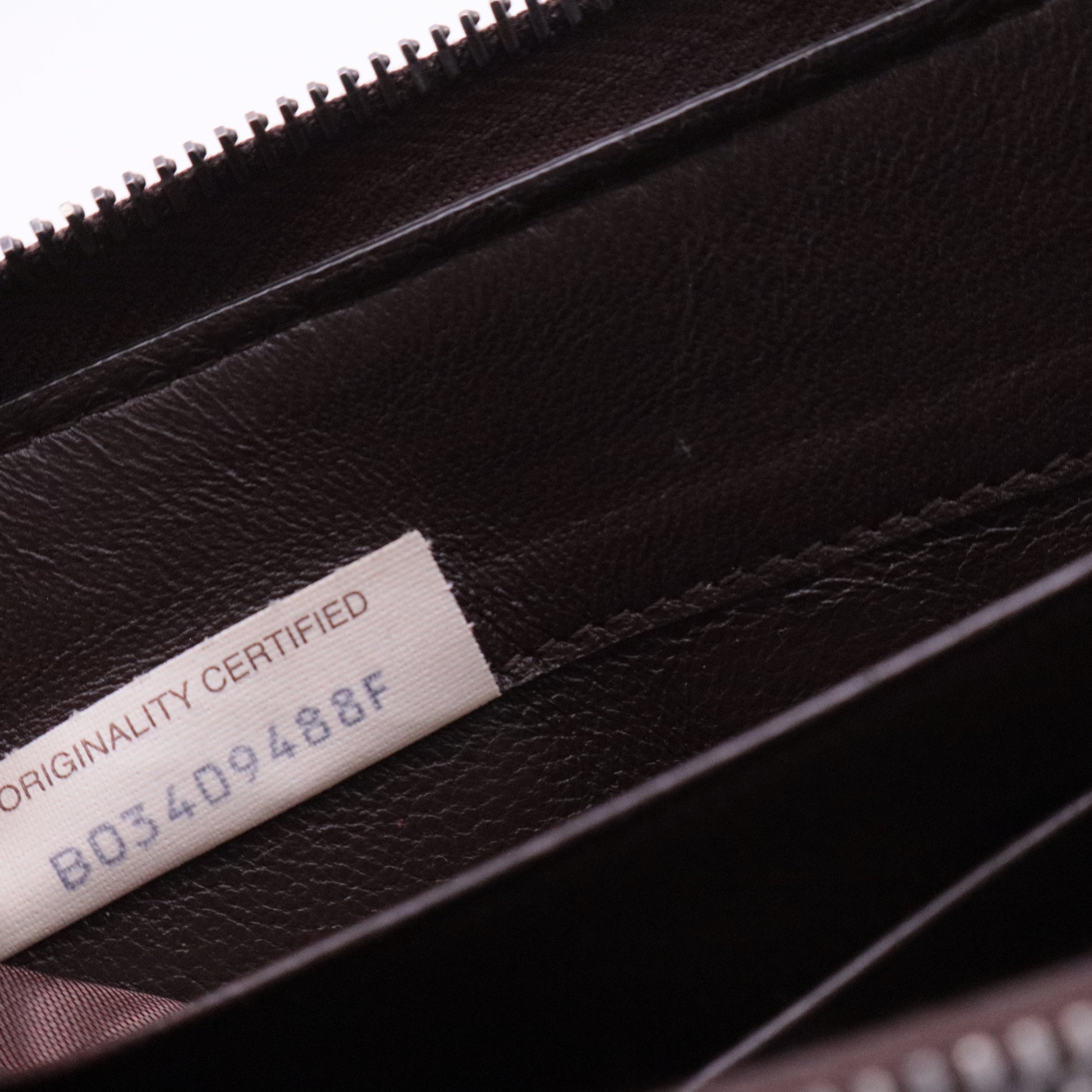 Intrecciato Woven Nappa Leather Zip Around Wallet
