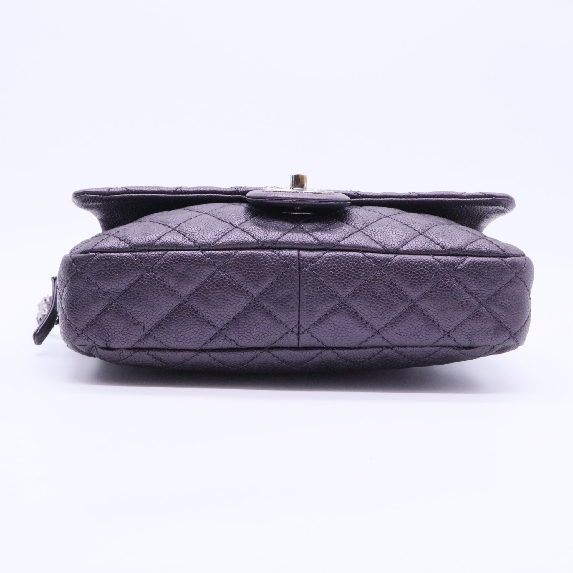 Caviar-textured leather Easy Flap shoulder bag