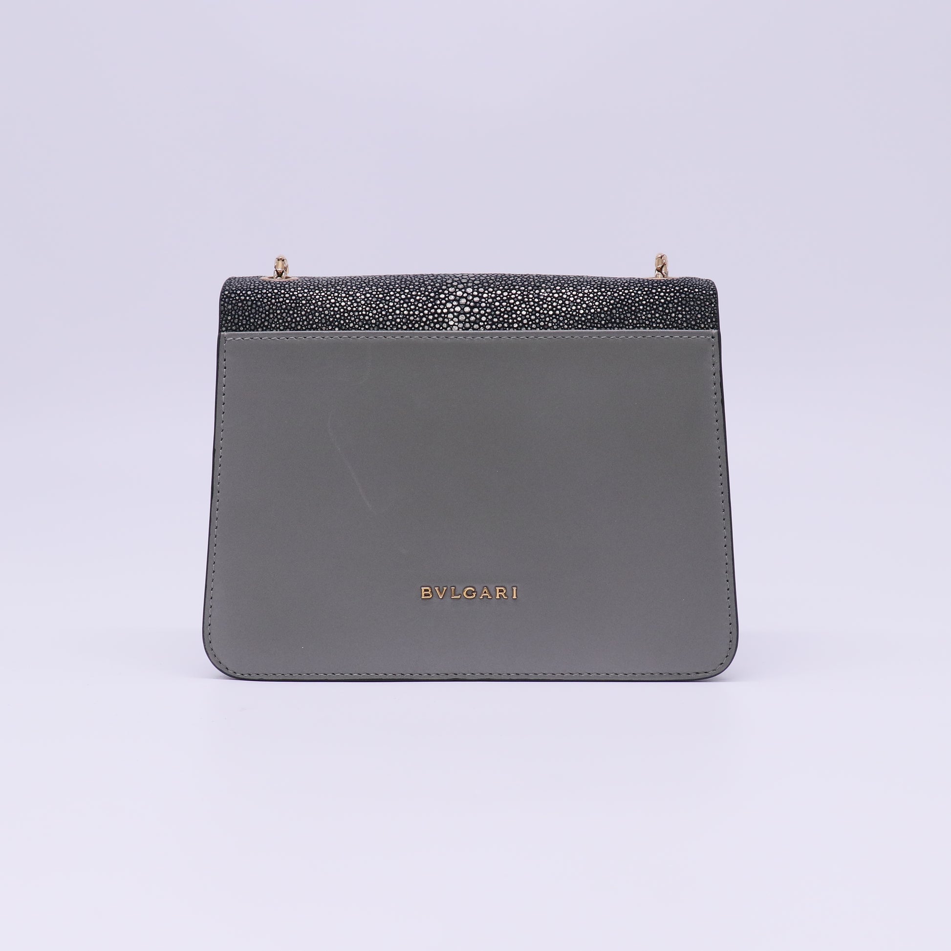 Bulgari Shiny Karung Medium Serpenti Forever Crossbody Bag twins B22483