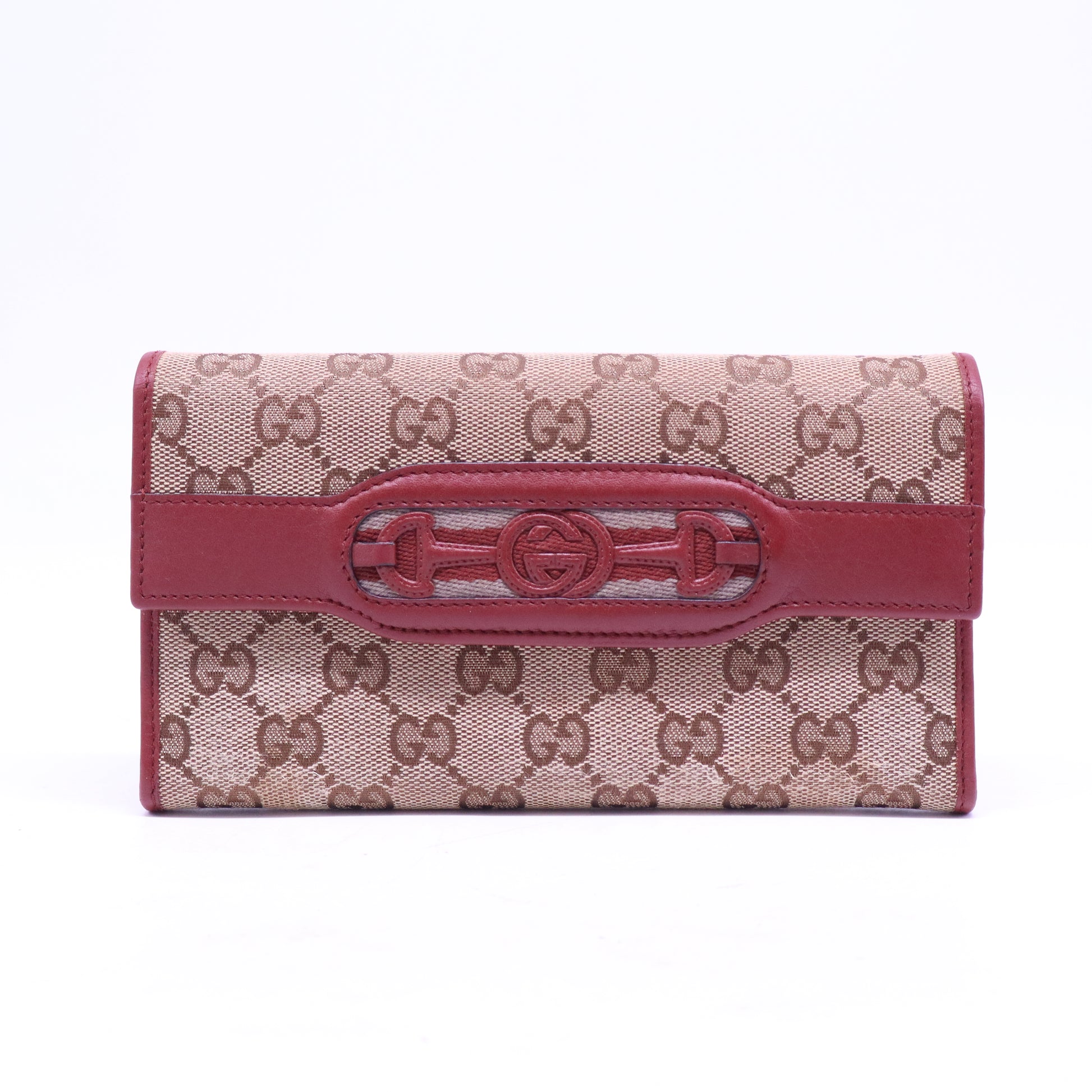 Pre-Owned  Gucci GG canvas wallet W20904