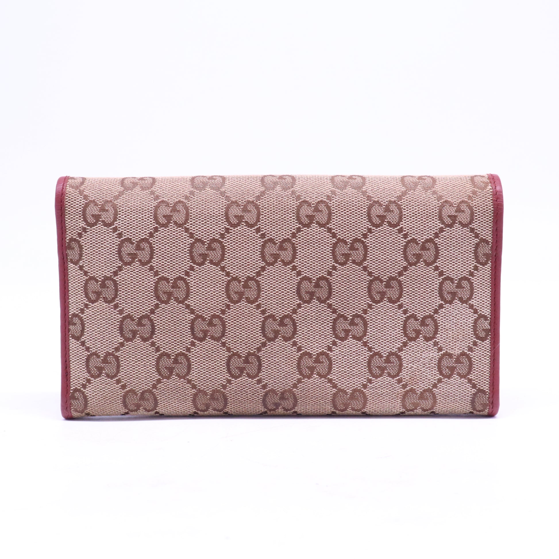 Pre-Owned  Gucci GG canvas wallet W20904