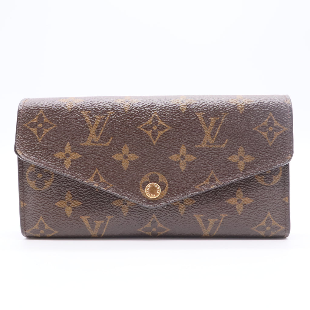 Sarah Wallet Monogram Canvas