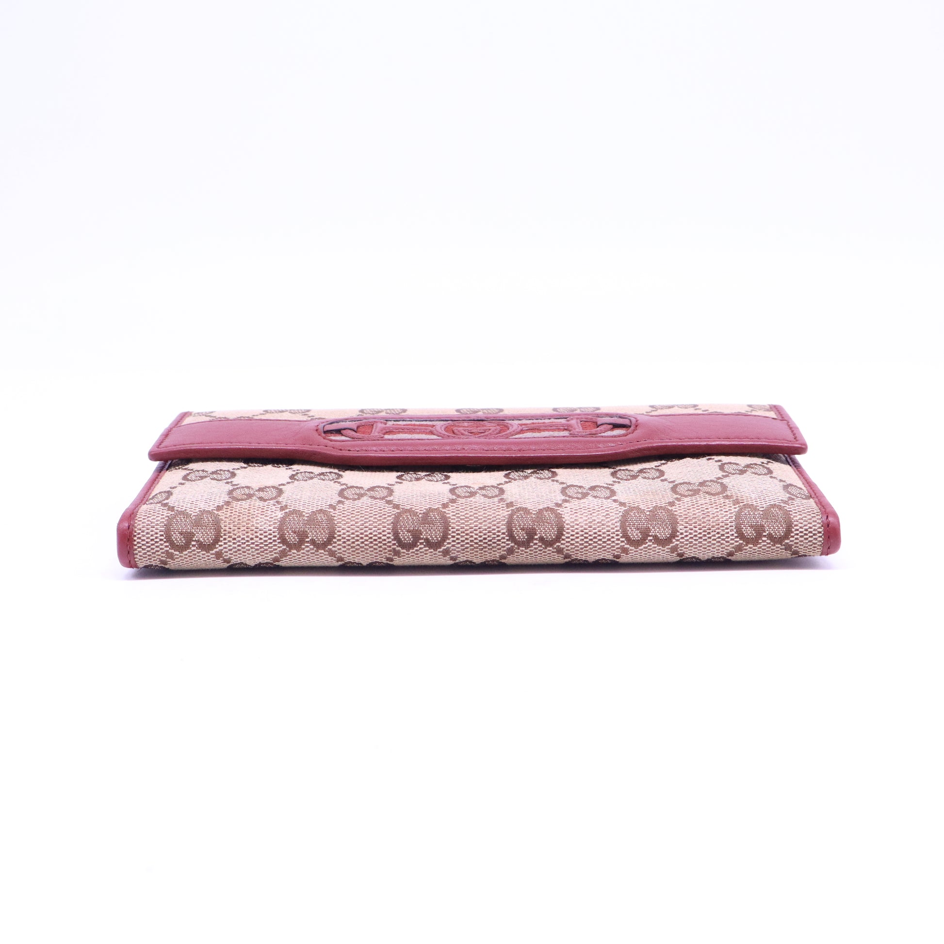Pre-Owned  Gucci GG canvas wallet W20904